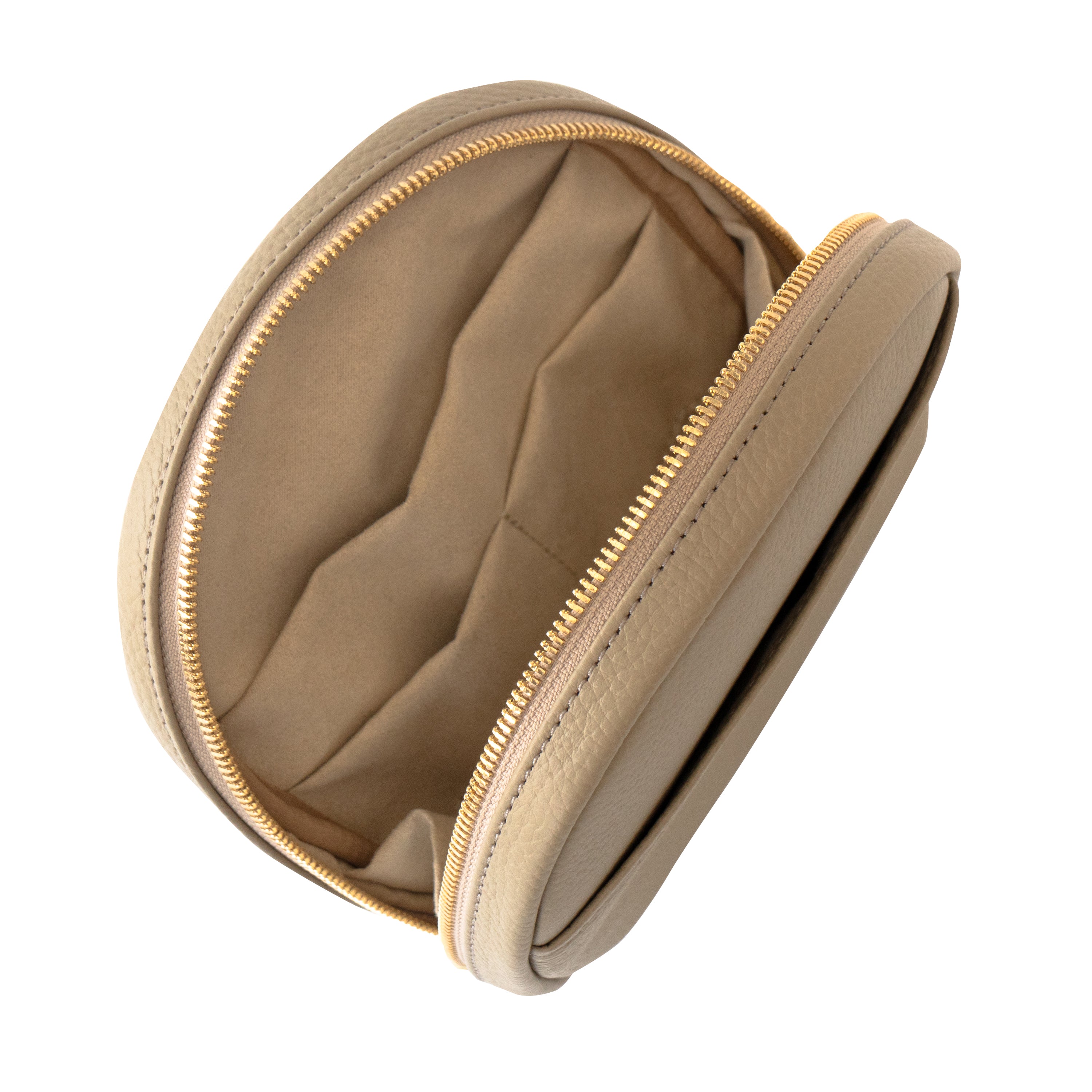 [10% OFF: Friday, May 22, 10:00 PM - Sunday, May 24] PAW Make-up Pouch - Cuir Mash / Tourterelle