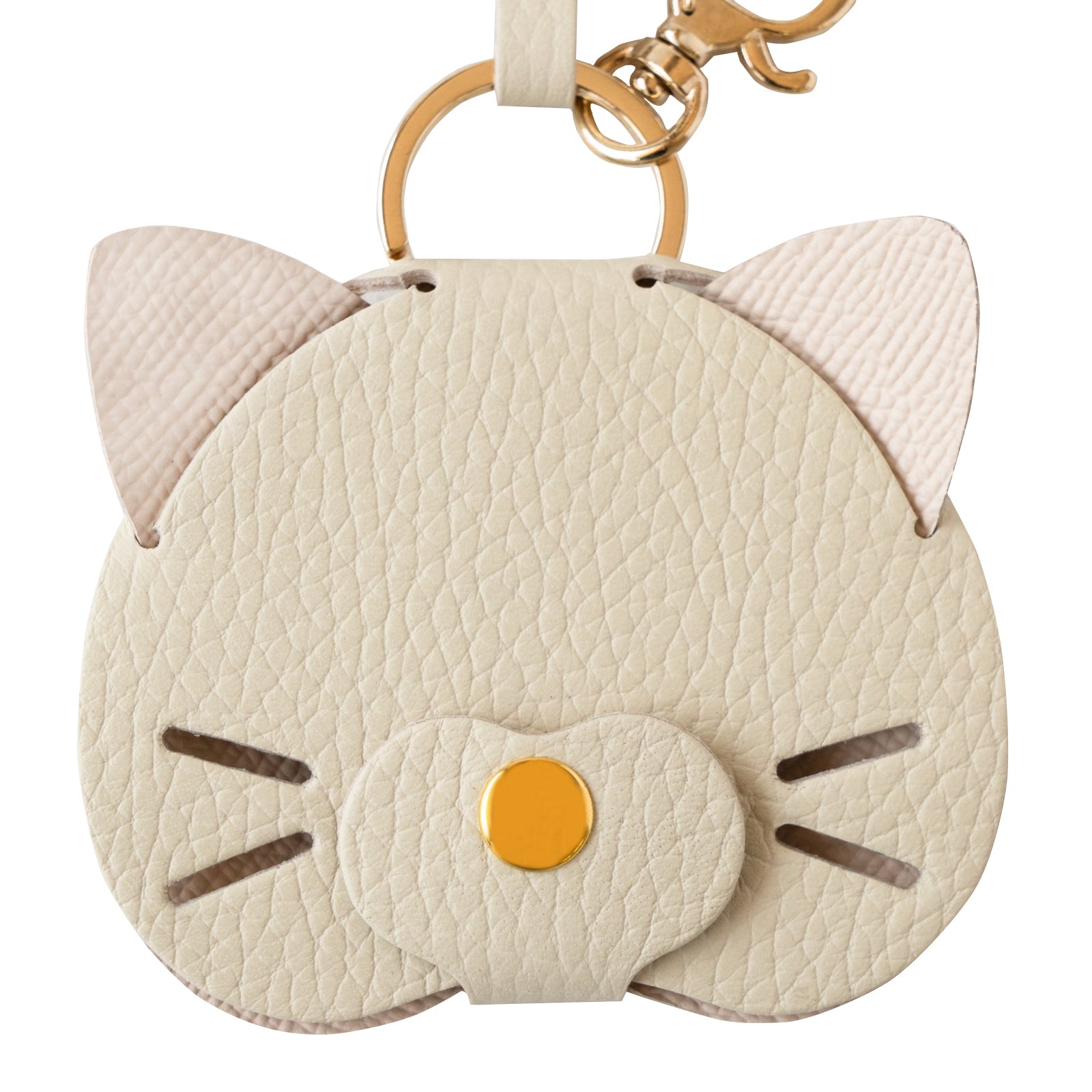 【7/21(月)22:00～ / 26時間限定販売】にゃんフェイスチャーム  /  しろ　