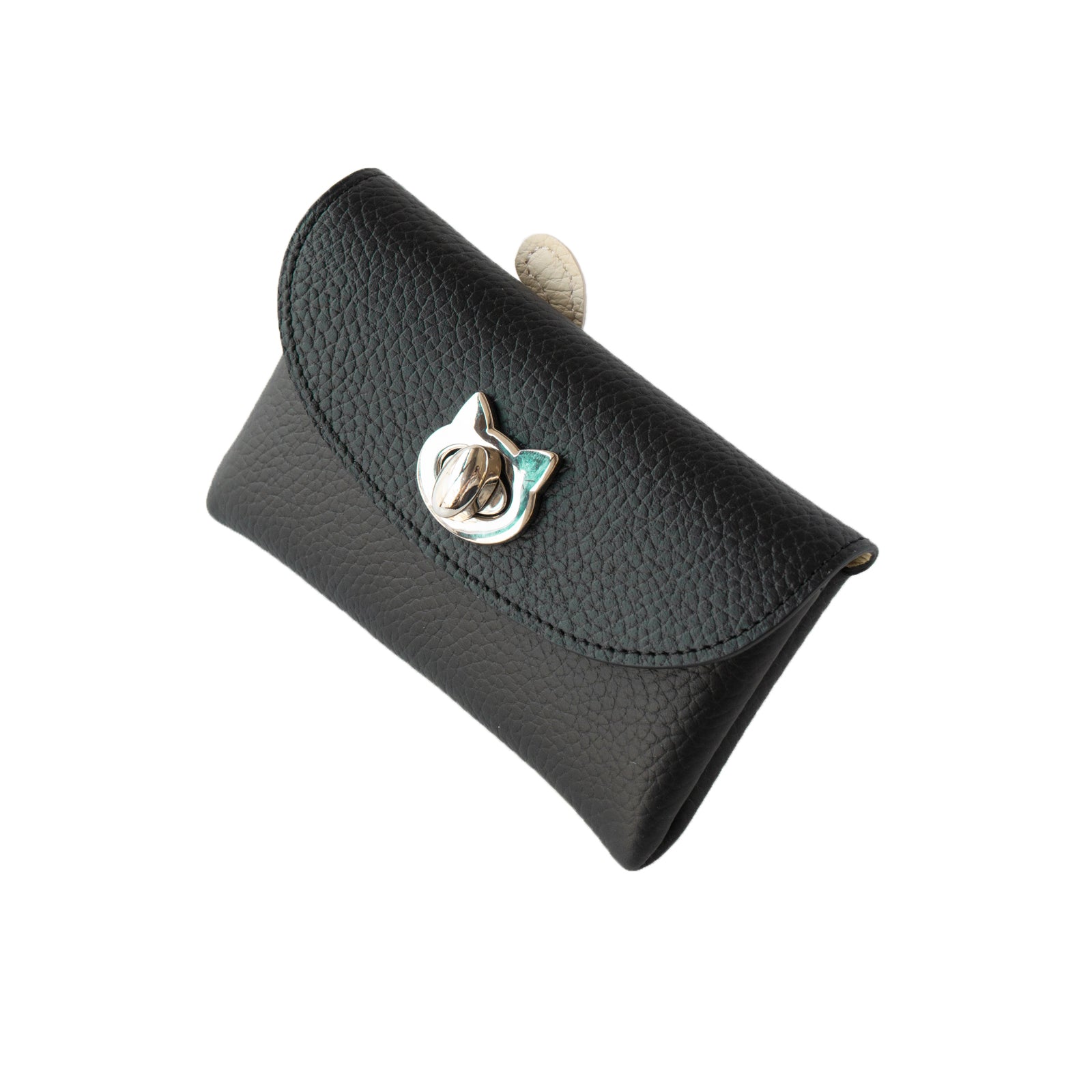 [7/22 (Mon) One-day only, pre-order sale] Flap Wallet Furnya Medium Cuir Mash / Black