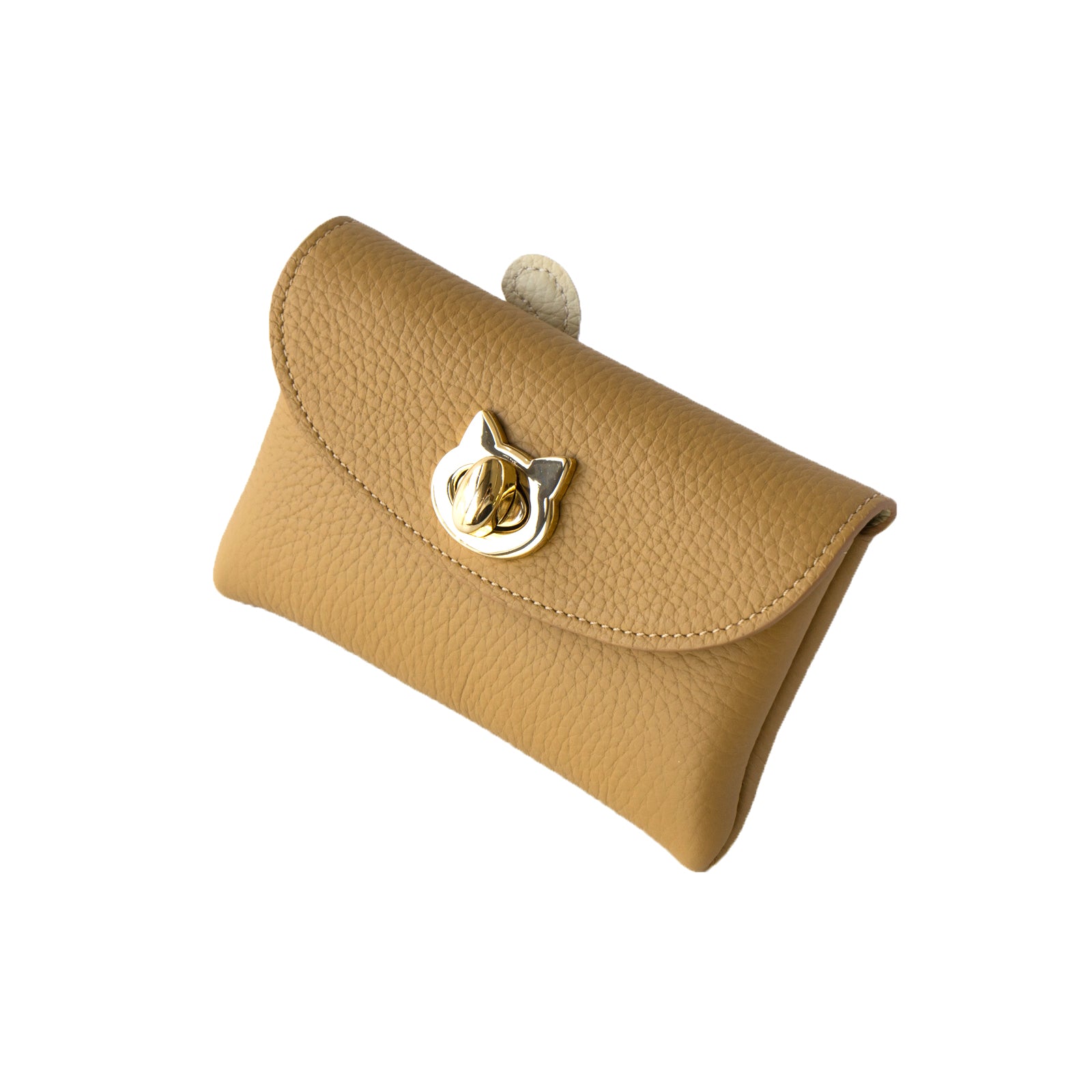 [7/22 (Mon) One-day only, pre-order sale] Flap Wallet Furnya Medium Cuir Mache / Chamois