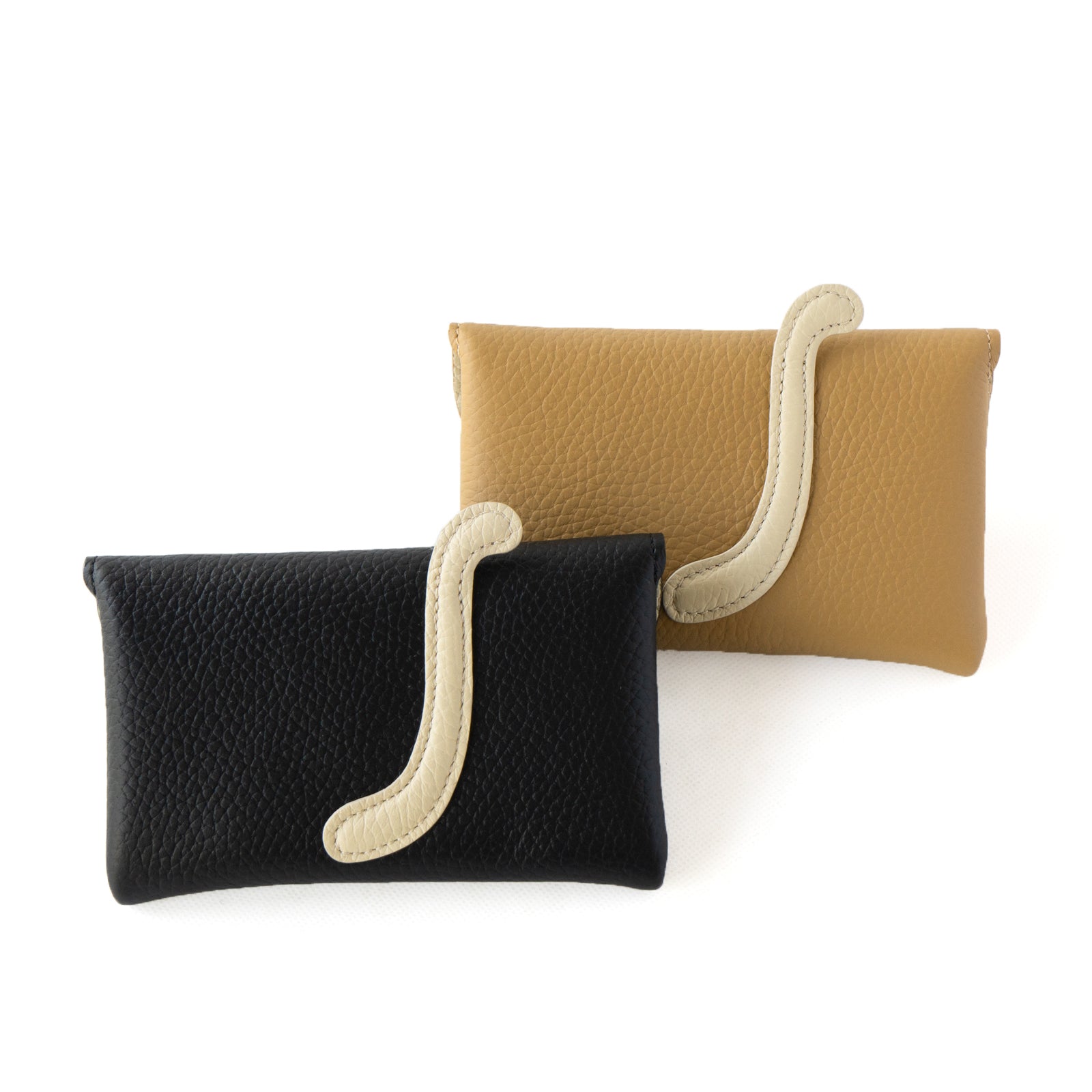 [7/22 (Mon) One-day only, pre-order sale] Flap Wallet Furnya Medium Cuir Mash / Black