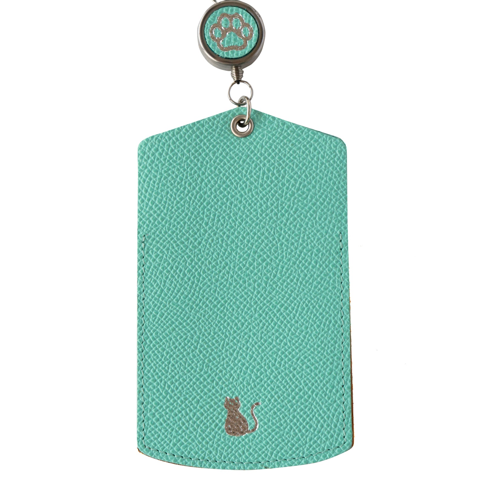 [7/22 (Mon) One-day only, pre-order sale] Nyan PHOTO Pass Case, Veau Epsom / Tiffany Blue