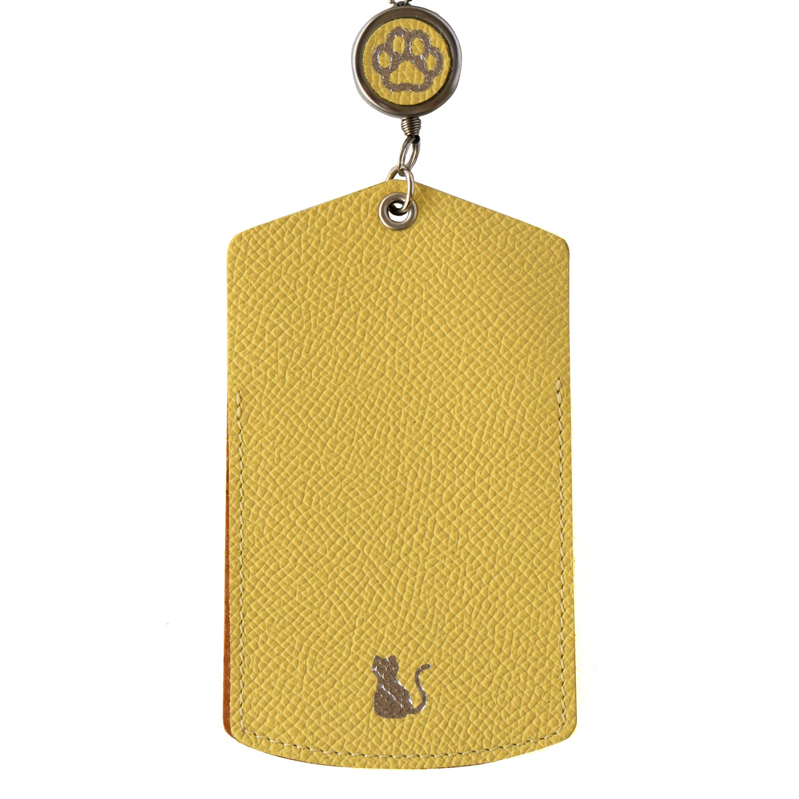 [7/22 (Mon) One-day only, pre-order sale] Nyan Photo Pass Case, Epsom leather / Jaune Poussin