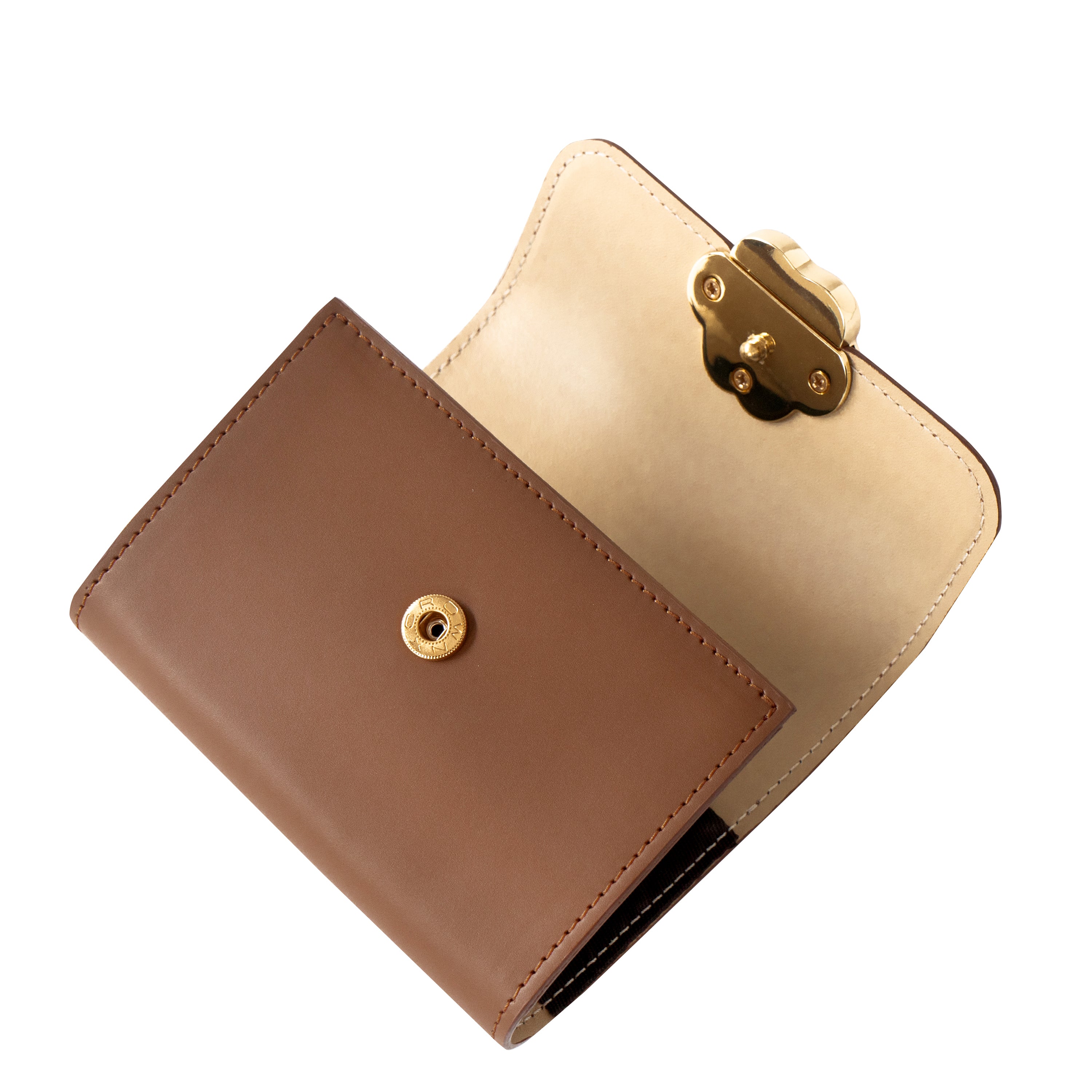[Early Bird Discount Available] [Made to Order: June 5 (Fri) 10:00 PM - June 14 (Sun)] PAW Plate Mid-Wallet / Camel