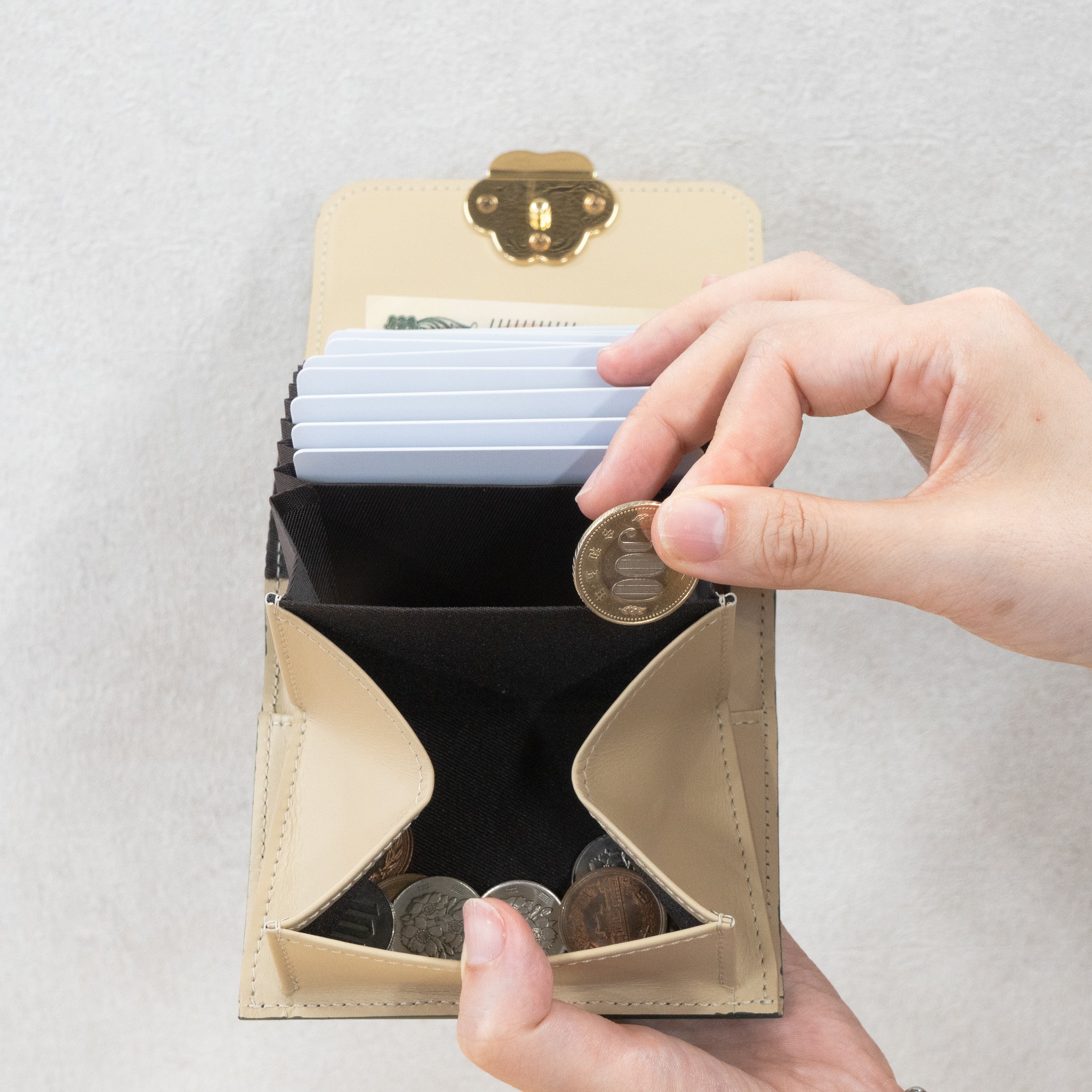 [Early Bird Discount Available] [Made to Order: June 5 (Fri) 22:00 - June 14 (Sun)] PAW Plate Mid-Wallet / Emerald