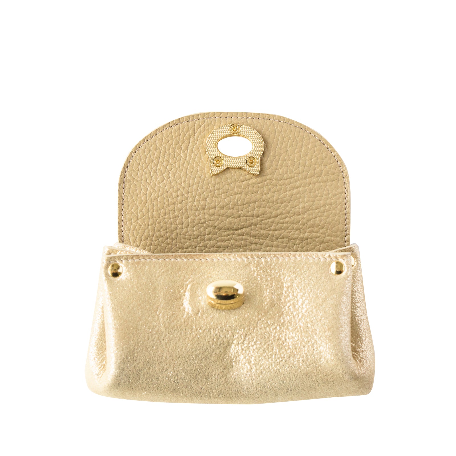 [8/8 (Thu) International Cat Day - One-day only pre-order sale] Sparkly Shell Pouch CAT / Gold