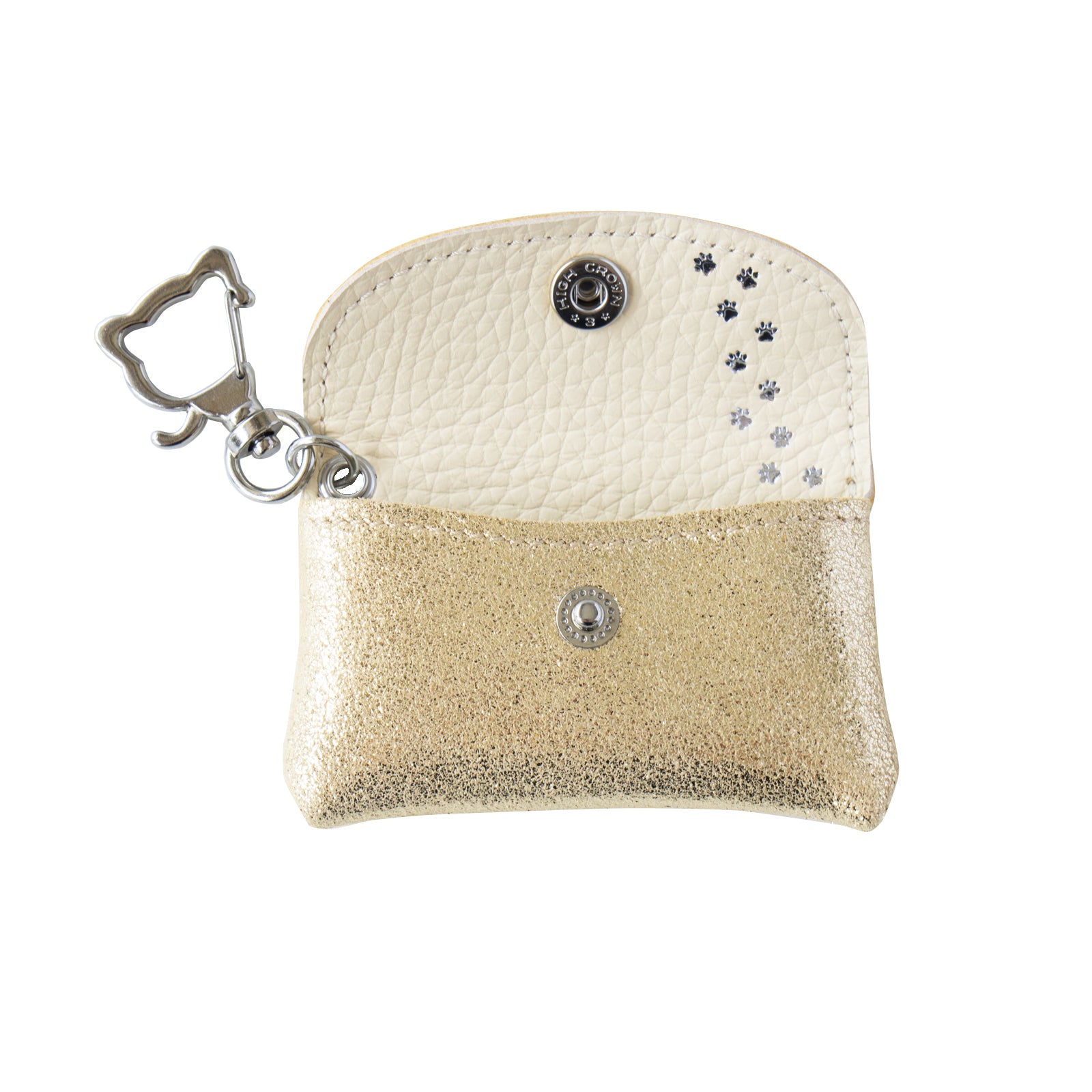 [8/8 (Thu) International Cat Day - One-day only pre-order sale] Sparkly flap key ring - Furnya Nano / Gold