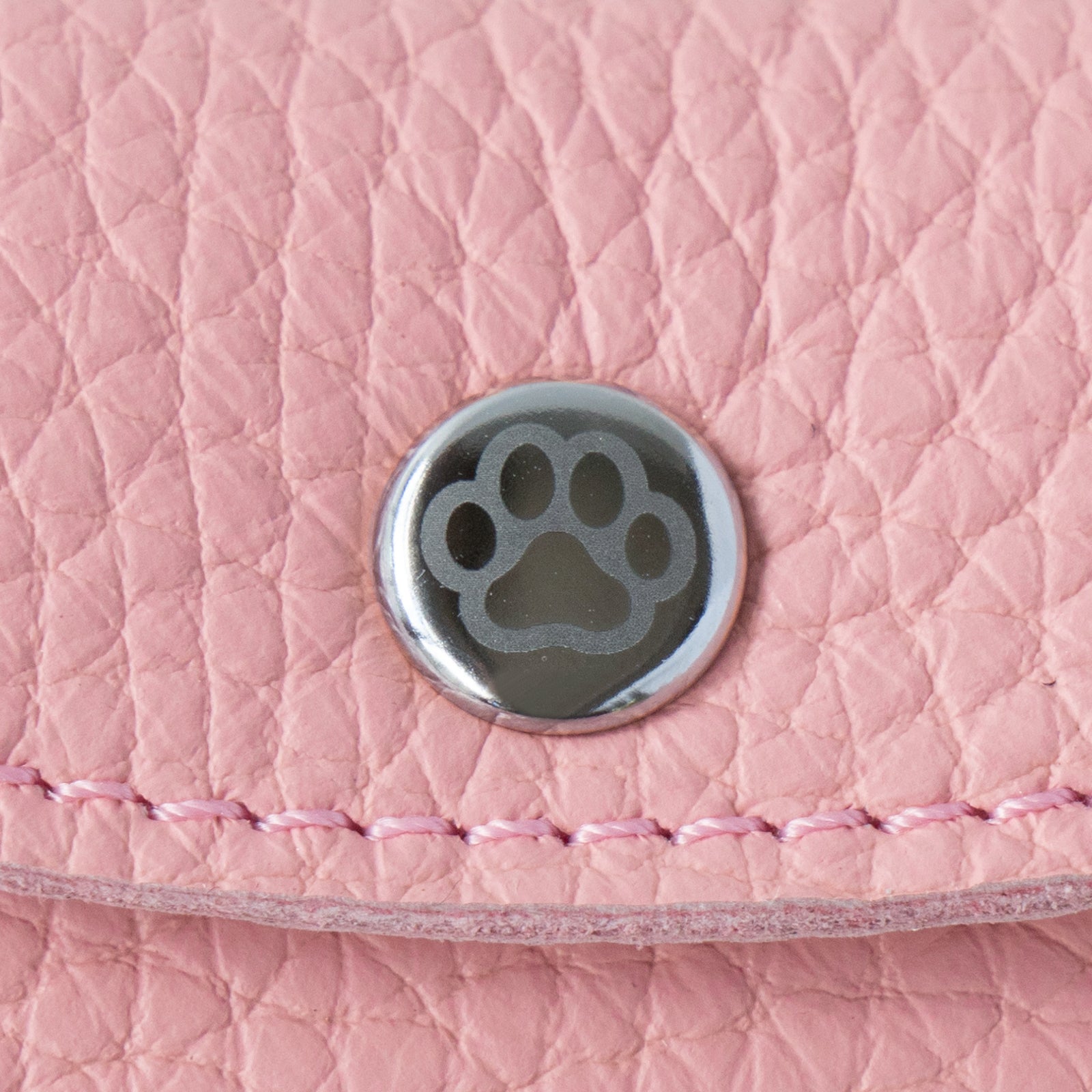 [8/8 (Thu) International Cat Day - One-day only pre-order sale] Flap key ring - Furnya Nano Cuir Mash / Sakura Pink