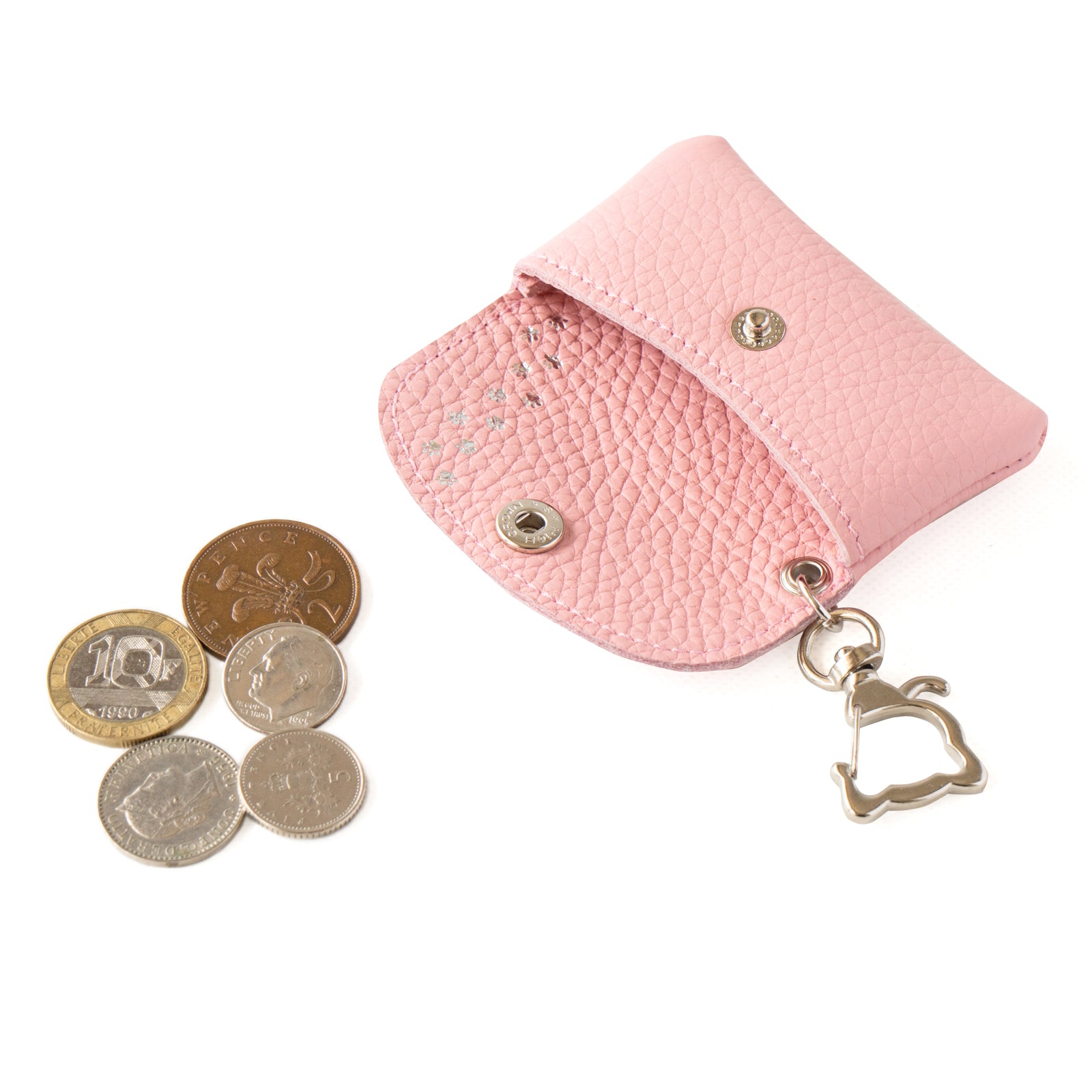 [8/8 (Thu) International Cat Day - One-day only pre-order sale] Flap key ring - Furnya Nano Cuir Mash / Sakura Pink