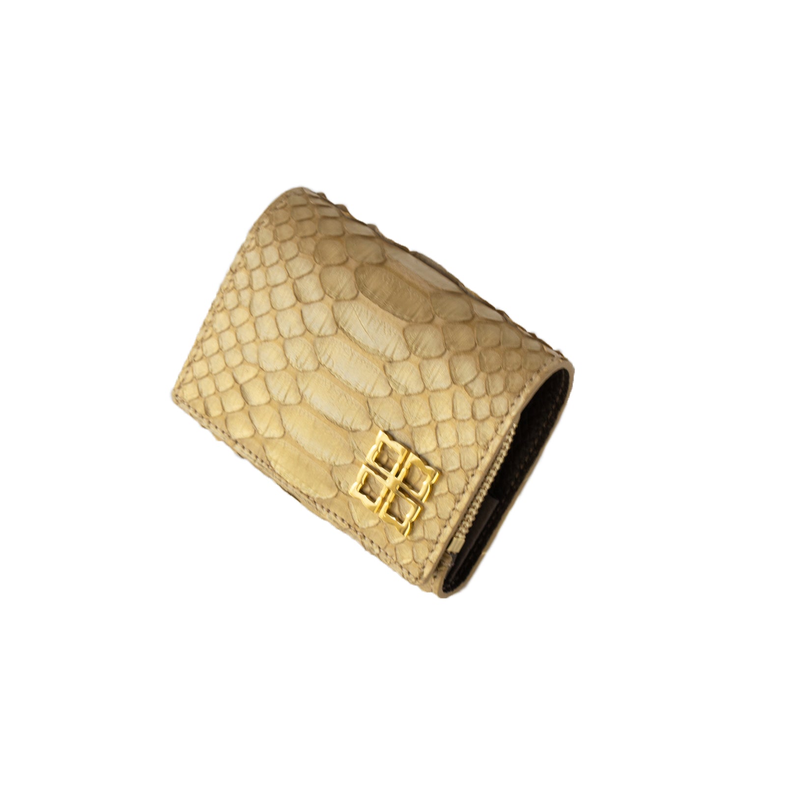 Handy Wallet Opera Lily Gold Python / Antique Gold