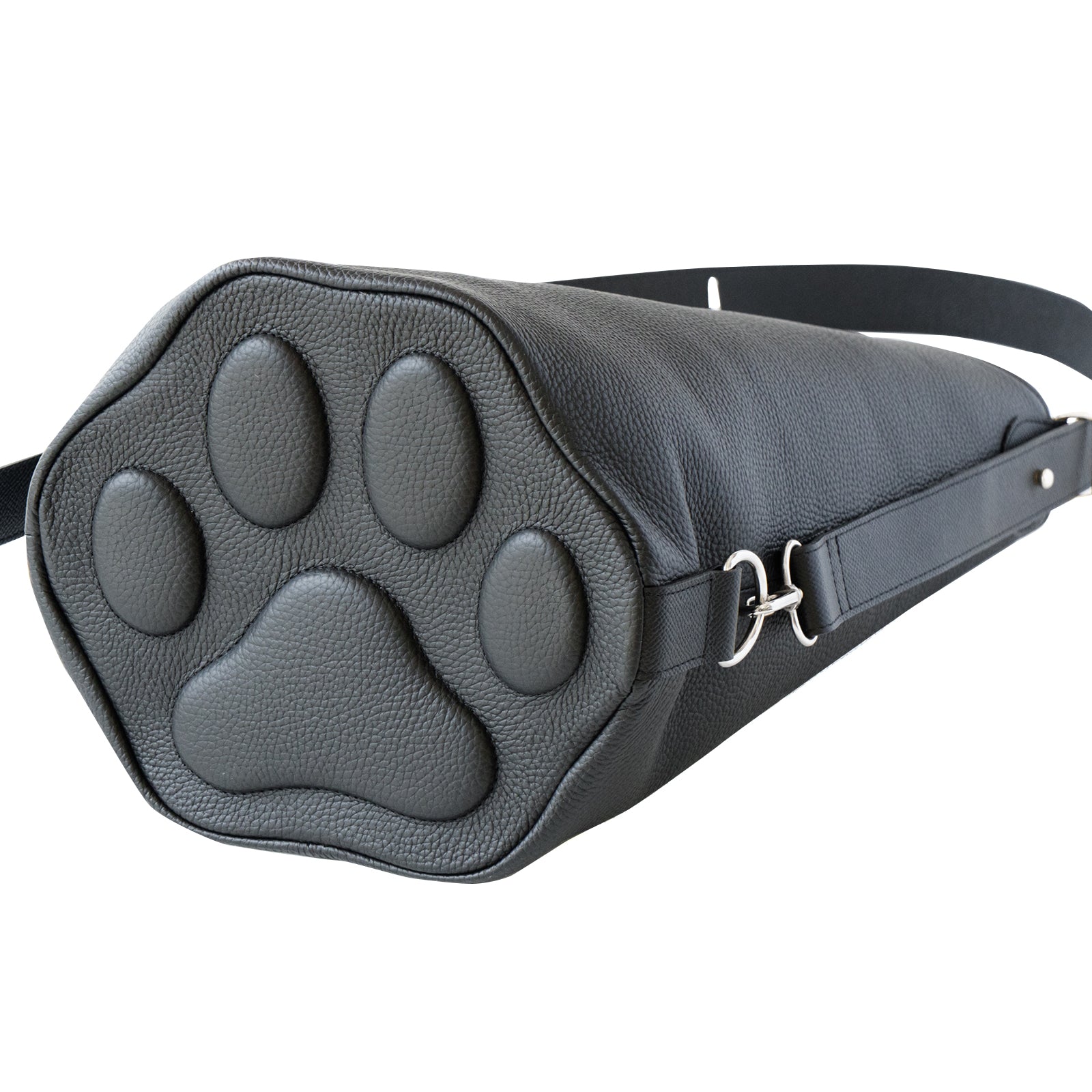 【9/21(日)22:00～ 26時間限定販売】【数量限定】3WAYバッグ PAW (パウ)    キュイール・マッシュ  /  ブラック [シルバー金具]
