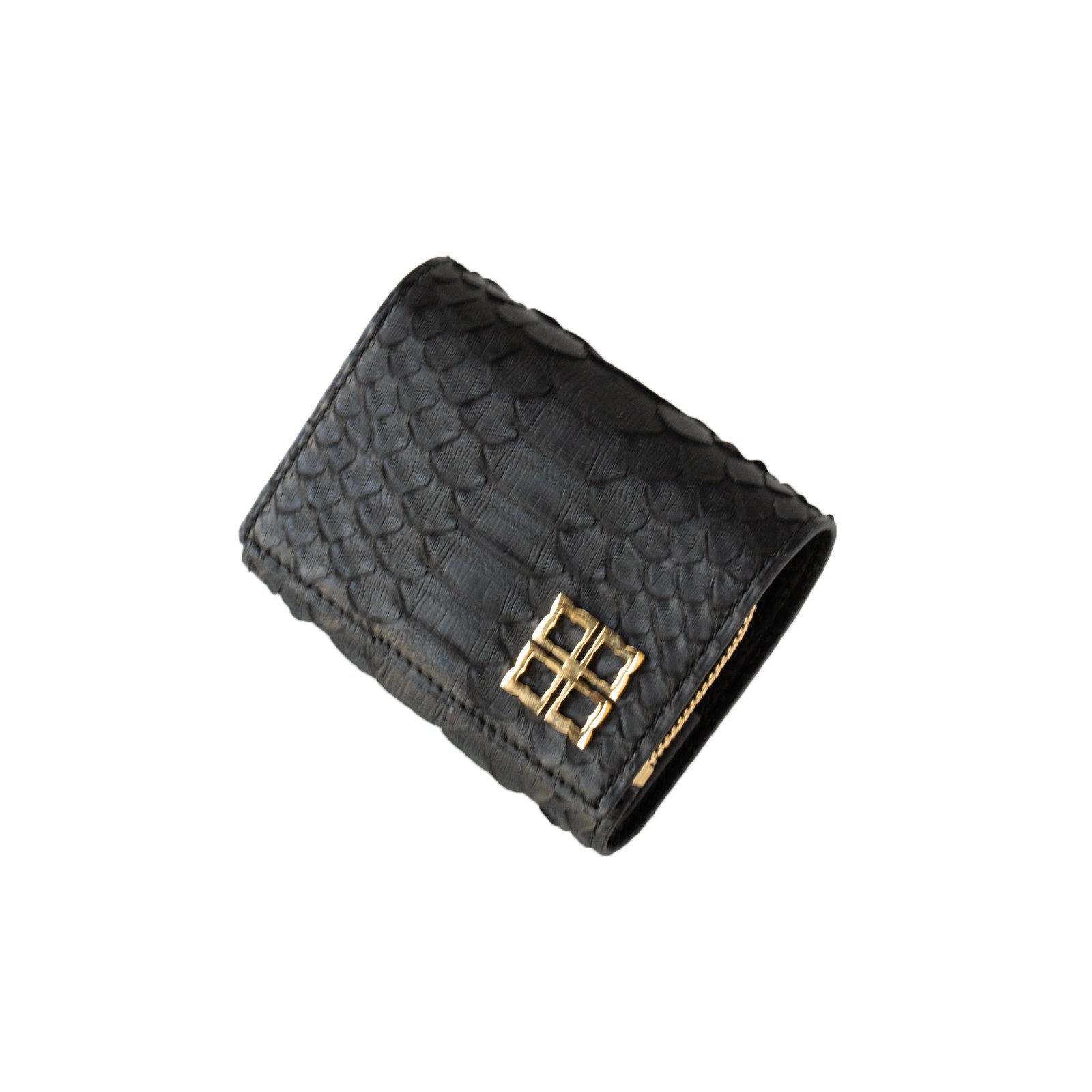 [Made to order 9/13 (Fri) - 9/23 (Mon)] Handy Wallet Opera Lily Color Python / Black