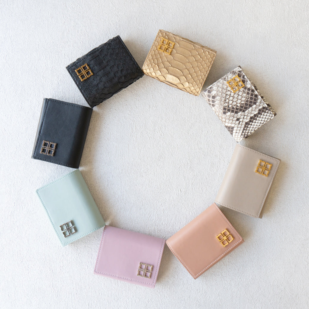 [Made to order 8/16 (Fri) - 8/25 (Sun)] Handy Wallet Opera Lily Lire / Pink Beige