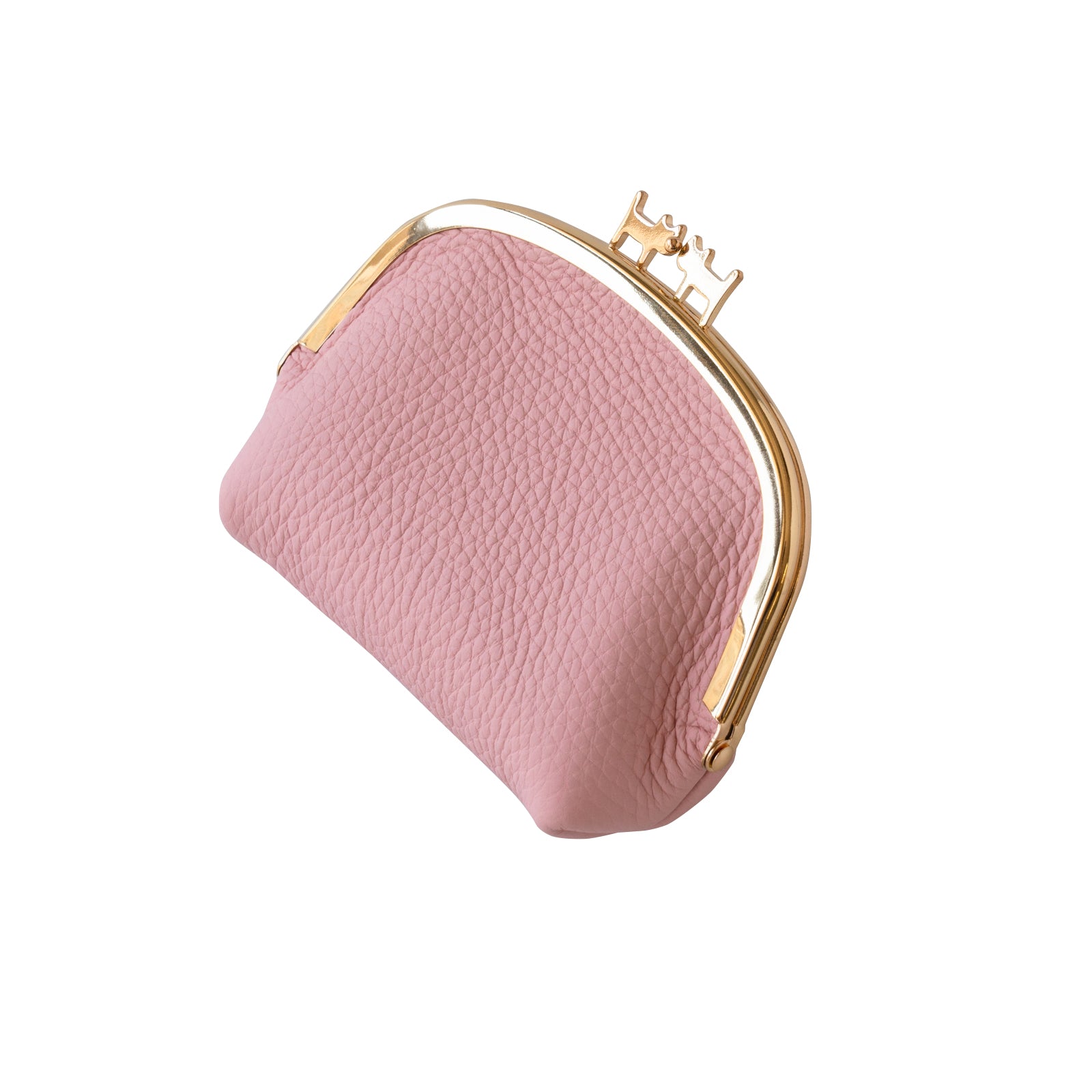 [8/22 (Thu) One-day only, pre-order sales] Nyamaguchi pouch Cuir Mache / Sakura pink