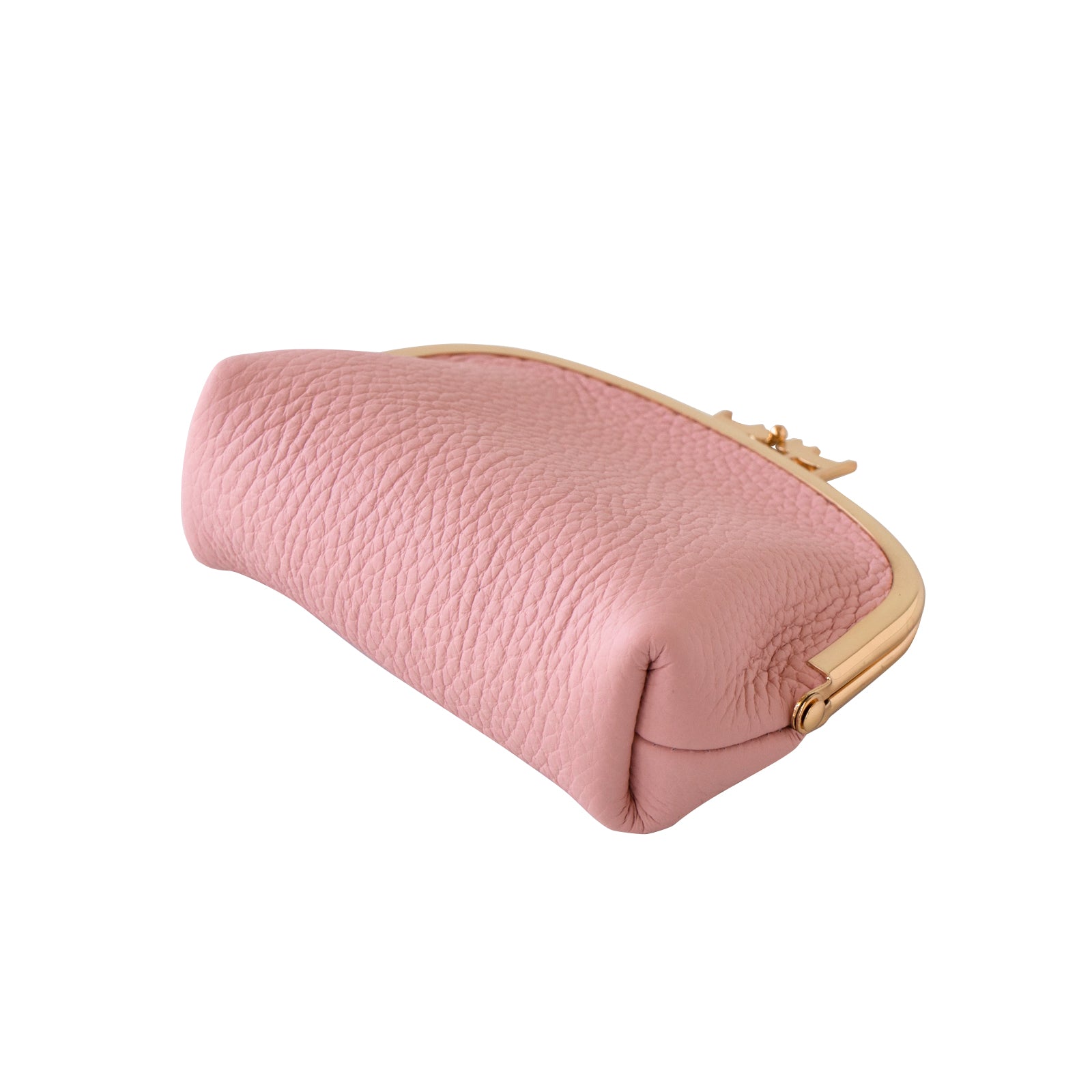 [8/22 (Thu) One-day only, pre-order sales] Nyamaguchi pouch Cuir Mache / Sakura pink