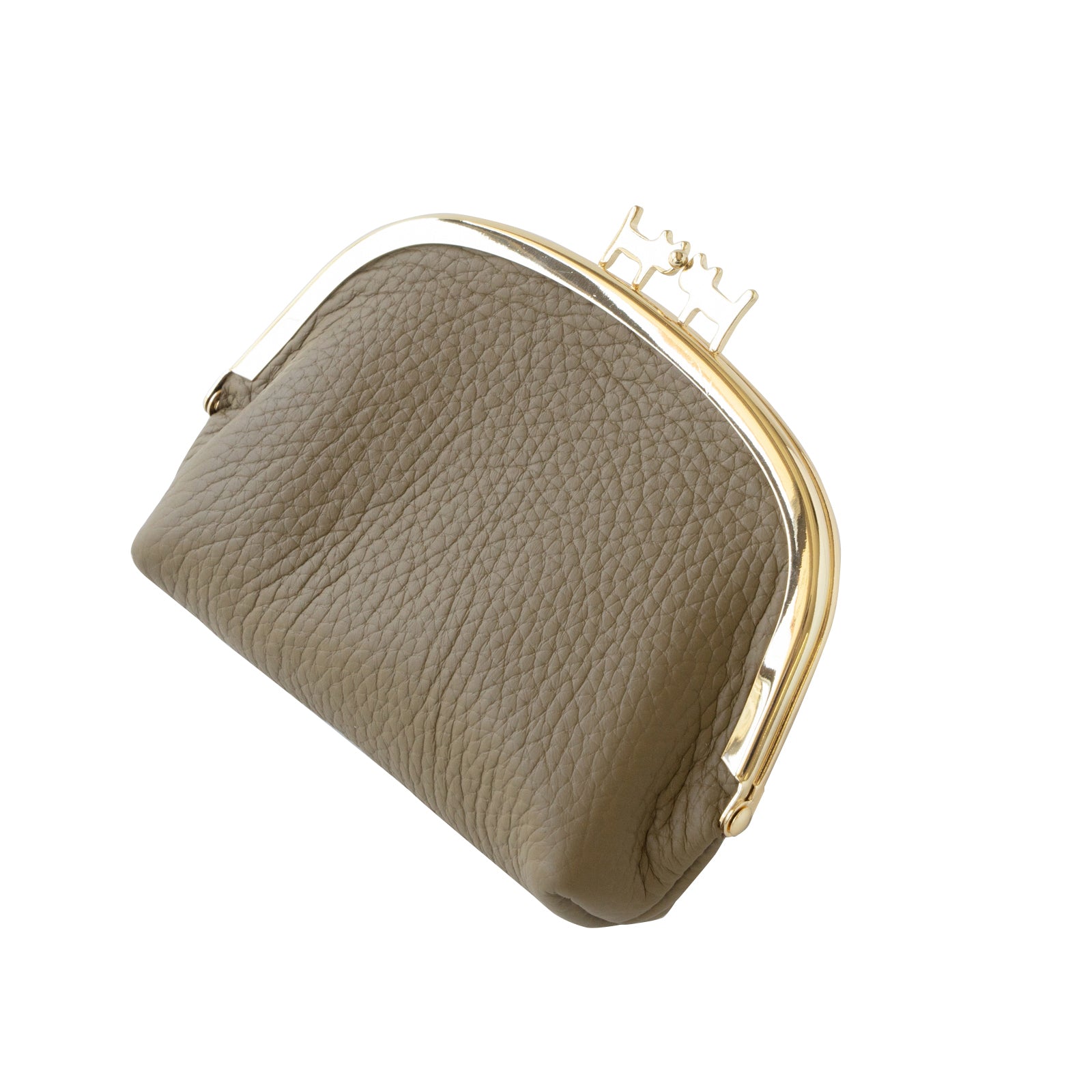 Nyamaguchi Pouch Cuir Mache / Taupe