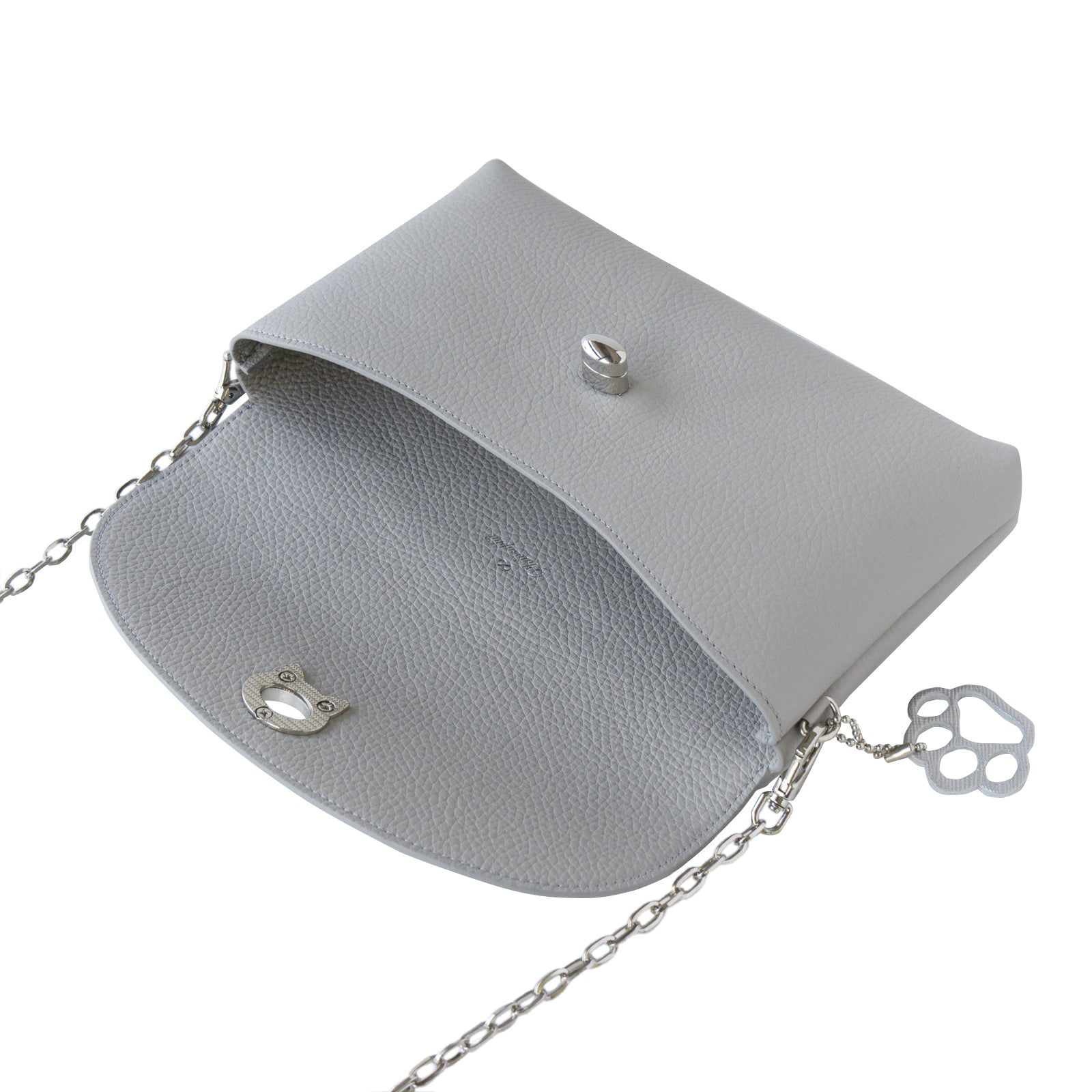 [8/22 (Thu) One-day only, pre-order sale] Furnya Pochette Cuir Mache / Light Gray