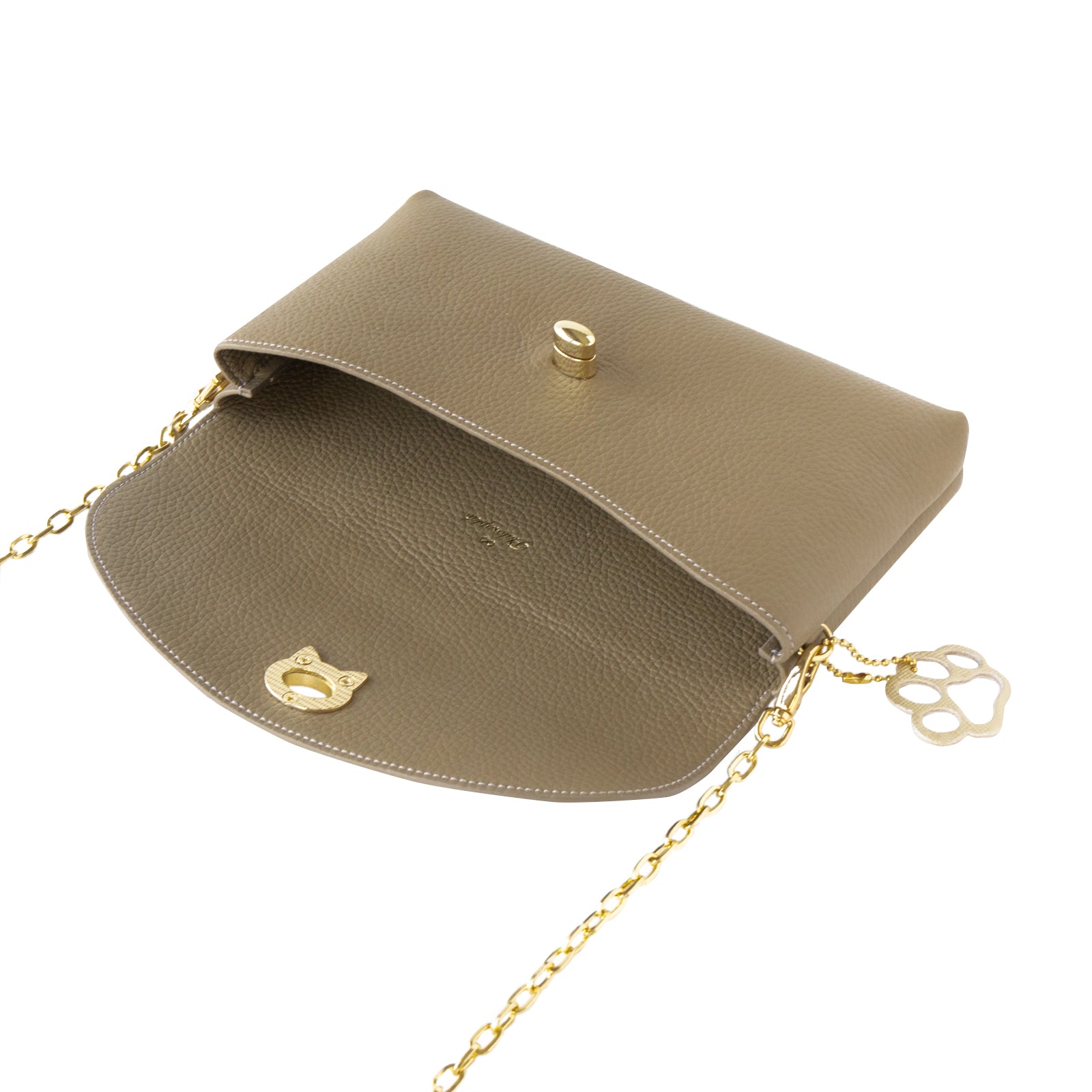 [8/22 (Thu) One-day only, pre-order sale] Furnya Pochette Cuir Mache / Taupe