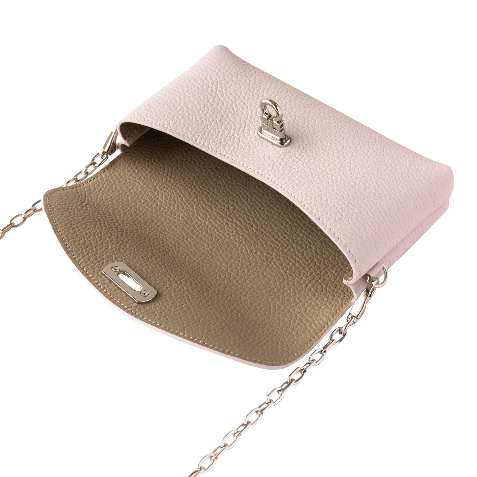 [Made to order 9/6 (Fri) - 9/16 (Mon)] Fleur Million Pochette Taurillon Clemence / Mauve Pale 