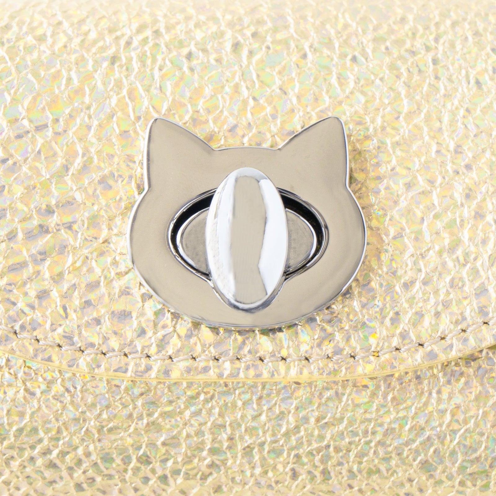 [9/8 (Sun) One-day only, pre-order sale] Shell pouch CAT Prism leather / Aurora yellow