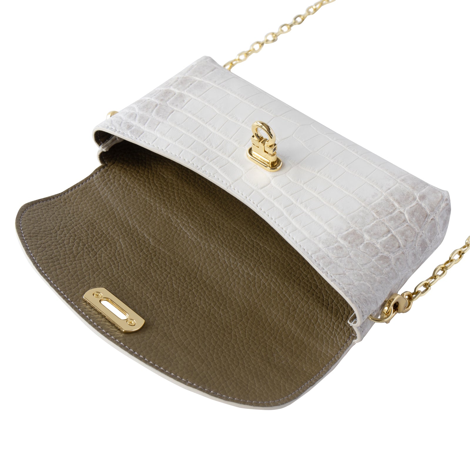 [Made to order from 8/30 (Fri) to 9/23 (Sun)] Fleur Million Pochette Himalayan Crocodile