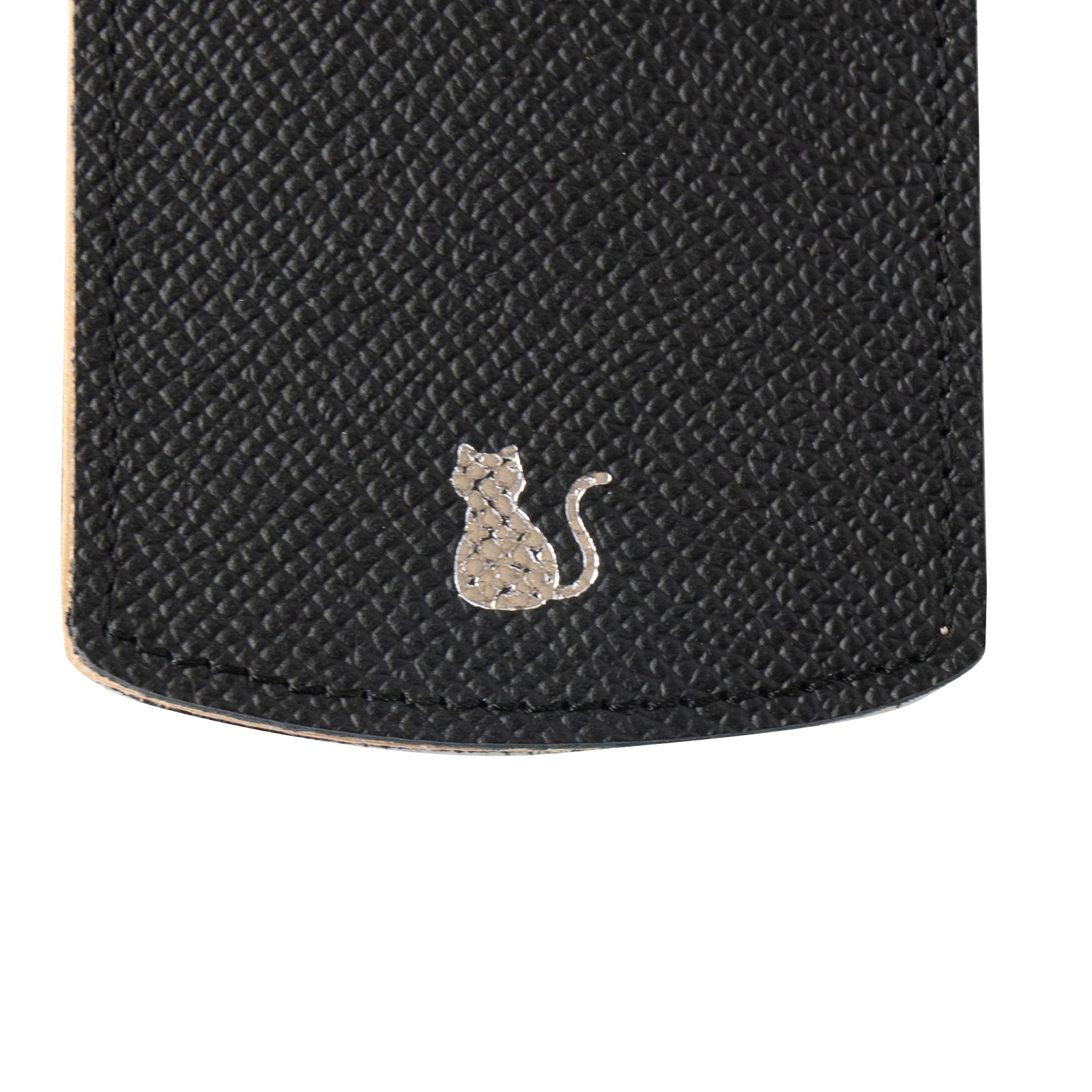 [9/8 (Sun) One-day only, pre-order sale] Nyan PHOTO Pass Case, Veau Epsom / Black