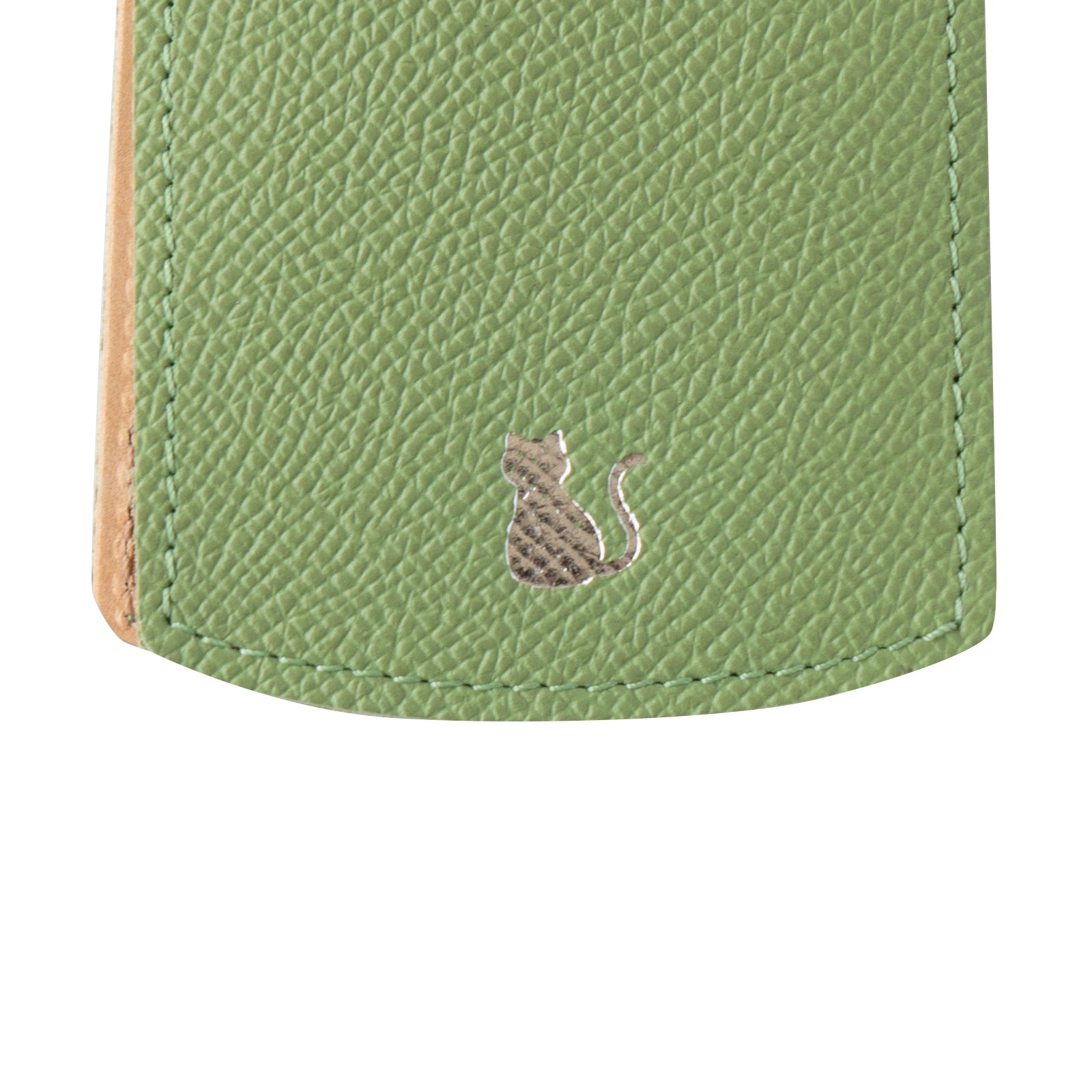 [9/8 (Sun) One-day only, pre-order sale] Nyan Photo Pass Case, Veau Epsom / Pistachio