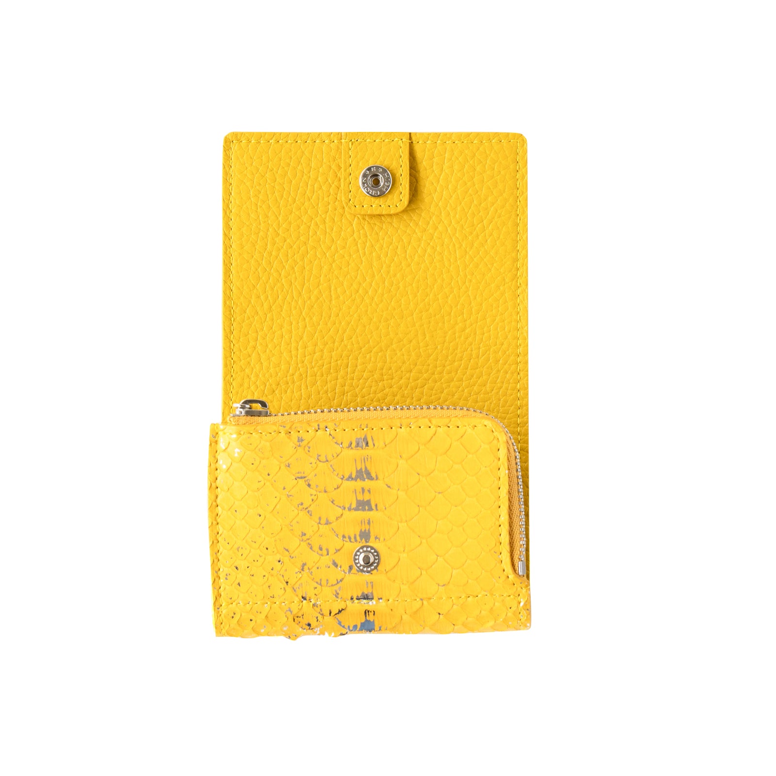 Handy Wallet Opera Lily Foil Python / Silver Yellow