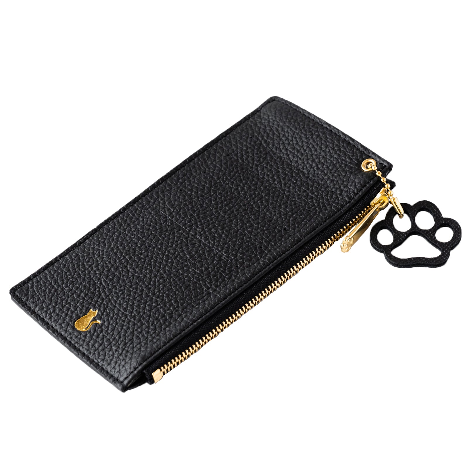 フニャグメントケース   キュイール・マッシュ  / ブラック [えらべる金具]