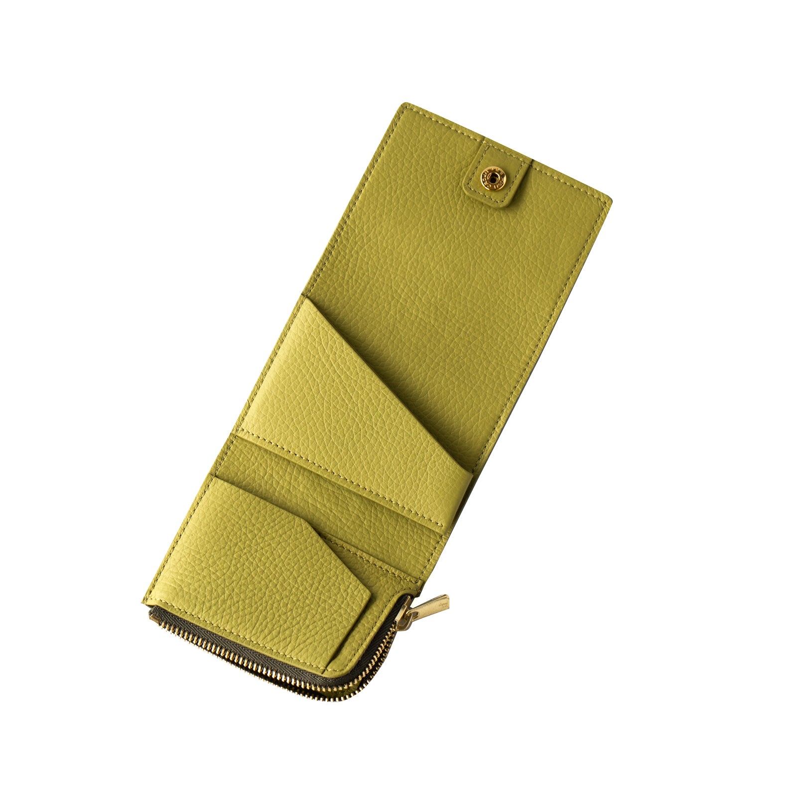 [Made to order 9/13 (Fri) - 9/23 (Mon)] Handy Wallet Opera Lily Color Python / Moss Green