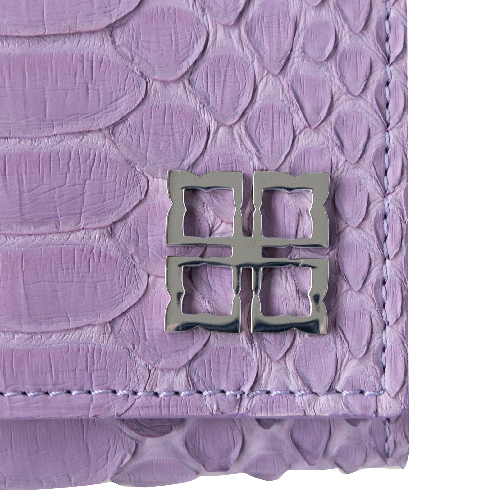 [Made to order 9/13 (Fri) - 9/23 (Mon)] Handy Wallet Opera Lily Color Python / Lavender