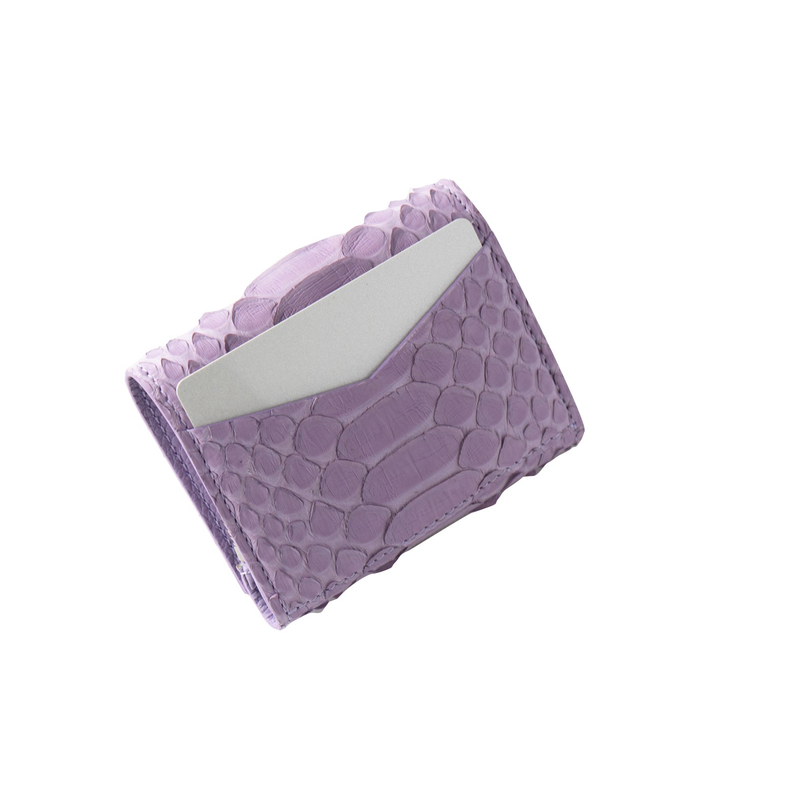 [Made to order 9/13 (Fri) - 9/23 (Mon)] Handy Wallet Opera Lily Color Python / Lavender