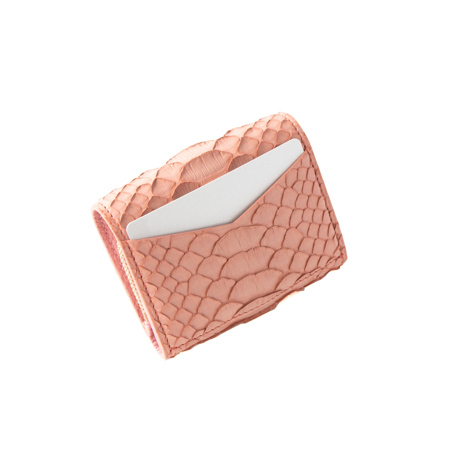 [Made to order 9/13 (Fri) - 9/23 (Mon)] Handy Wallet Opera Lily Color Python / Shell Pink