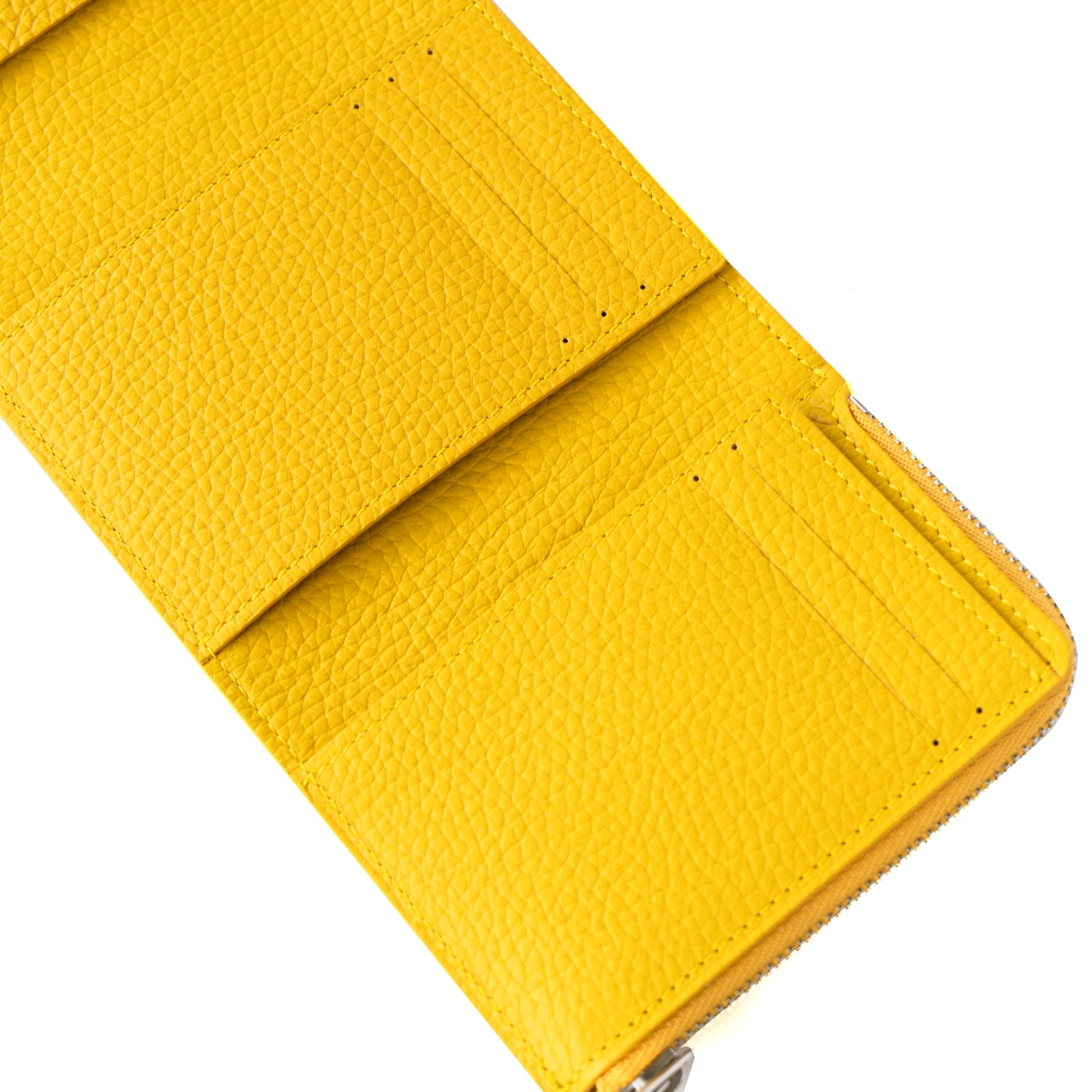 [Made to order 9/13 (Fri) - 9/23 (Mon)] Handy Wallet Opera Lily Grande Foil Python / Silver Yellow