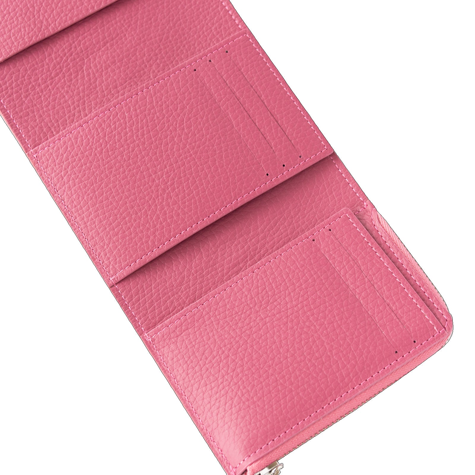 [Made to order 9/13 (Fri) - 9/23 (Mon)] Handy Wallet Opera Lily Grande Foil Python / Silver Pink