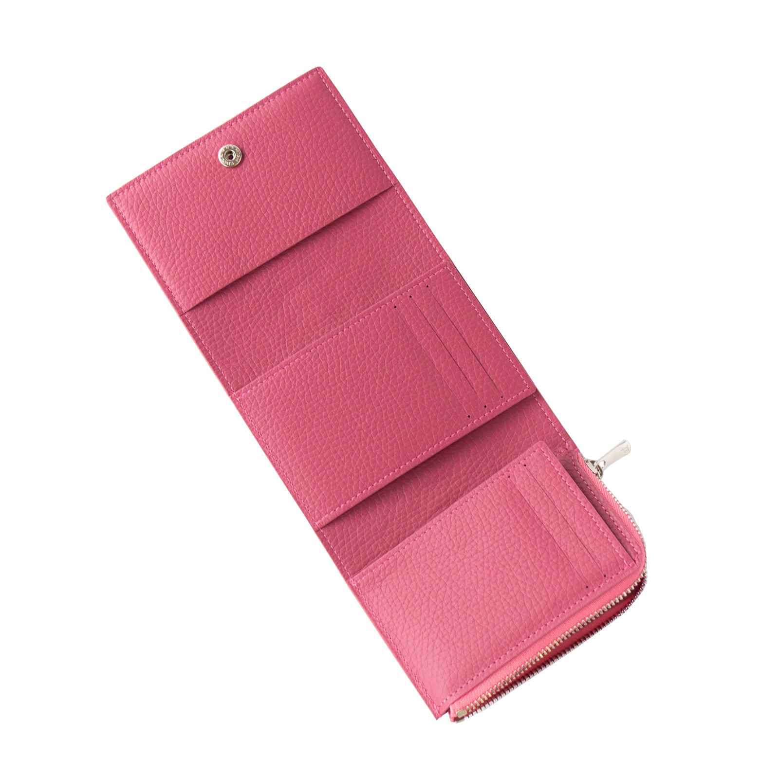 [Made to order 9/13 (Fri) - 9/23 (Mon)] Handy Wallet Opera Lily Grande Foil Python / Silver Pink