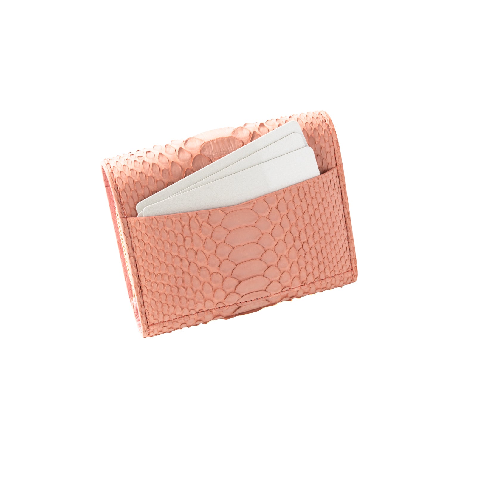 [Made to order 9/13 (Fri) - 9/23 (Mon)] Handy Wallet Opera Lily Grande Color Python / Shell Pink