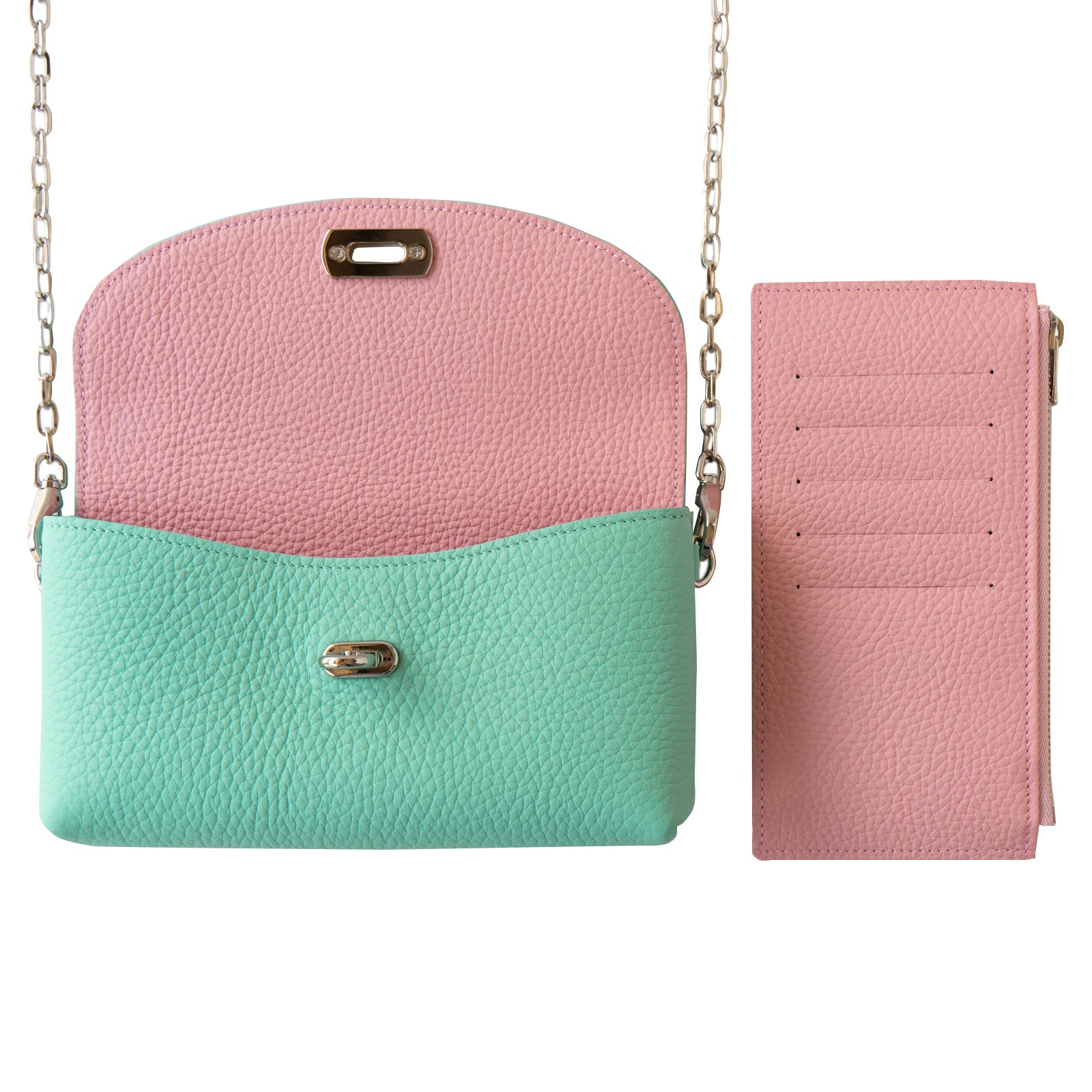 [Made to order 9/6 (Fri) - 9/16 (Mon)] Fleur Million Pochette Taurillon Clemence / Tiffany Blue