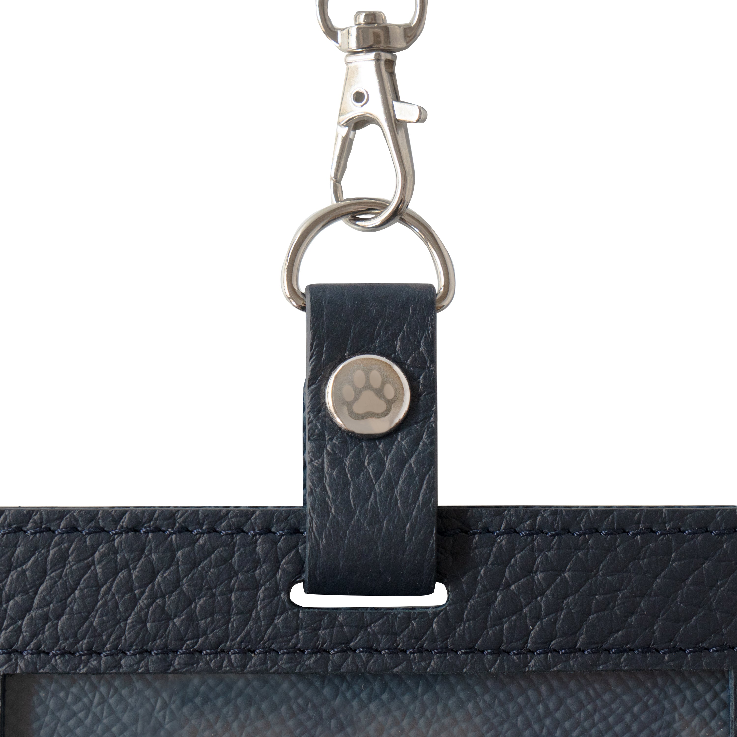 【受注販売：7/24(金)22:00～26(日)】【初回10%OFF】ストラップが選べるIDカードホルダー / ブルーニュイ