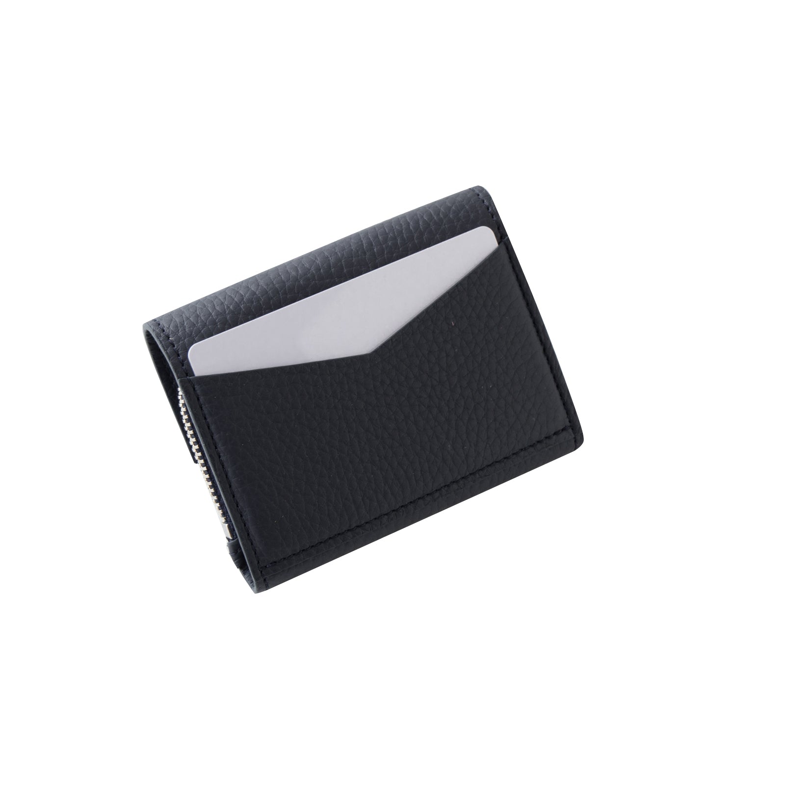 [9/22 (Sun) One-day only, pre-order sales] Handy Wallet Nyapela Cuir Mache / Blue Nuit