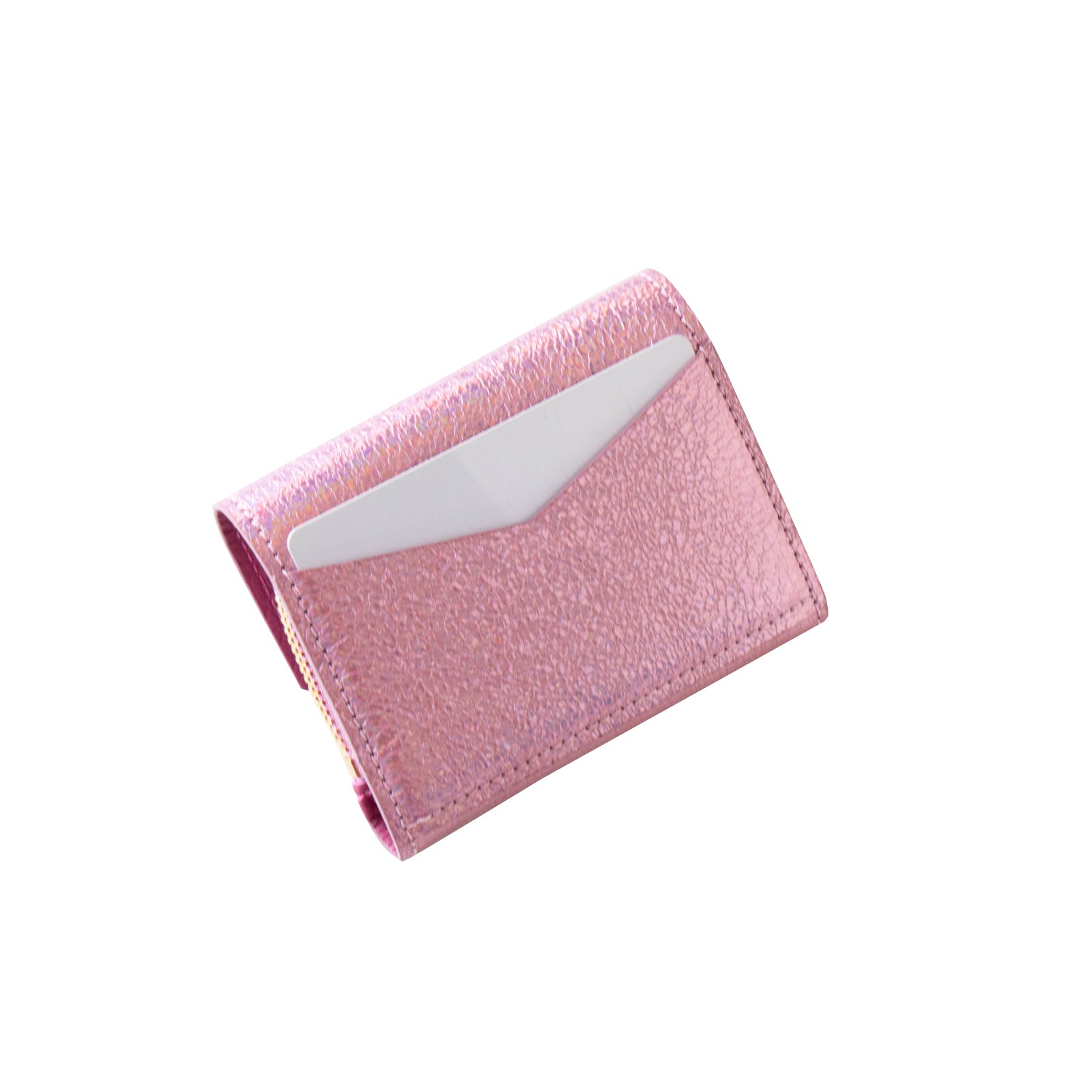 [11/22 (Fri) One-day only, pre-order sale] Handy Wallet - Nyapera Prism Leather / Aurora Rose