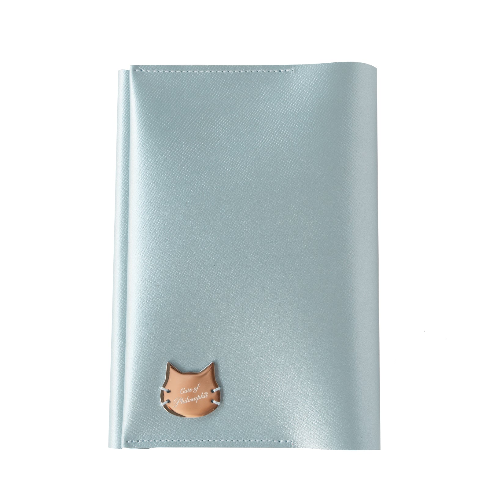 [10/8 (Tue) 1-day limited pre-order sale] CAT book cover Cuir Saffian / Sparkling Blue