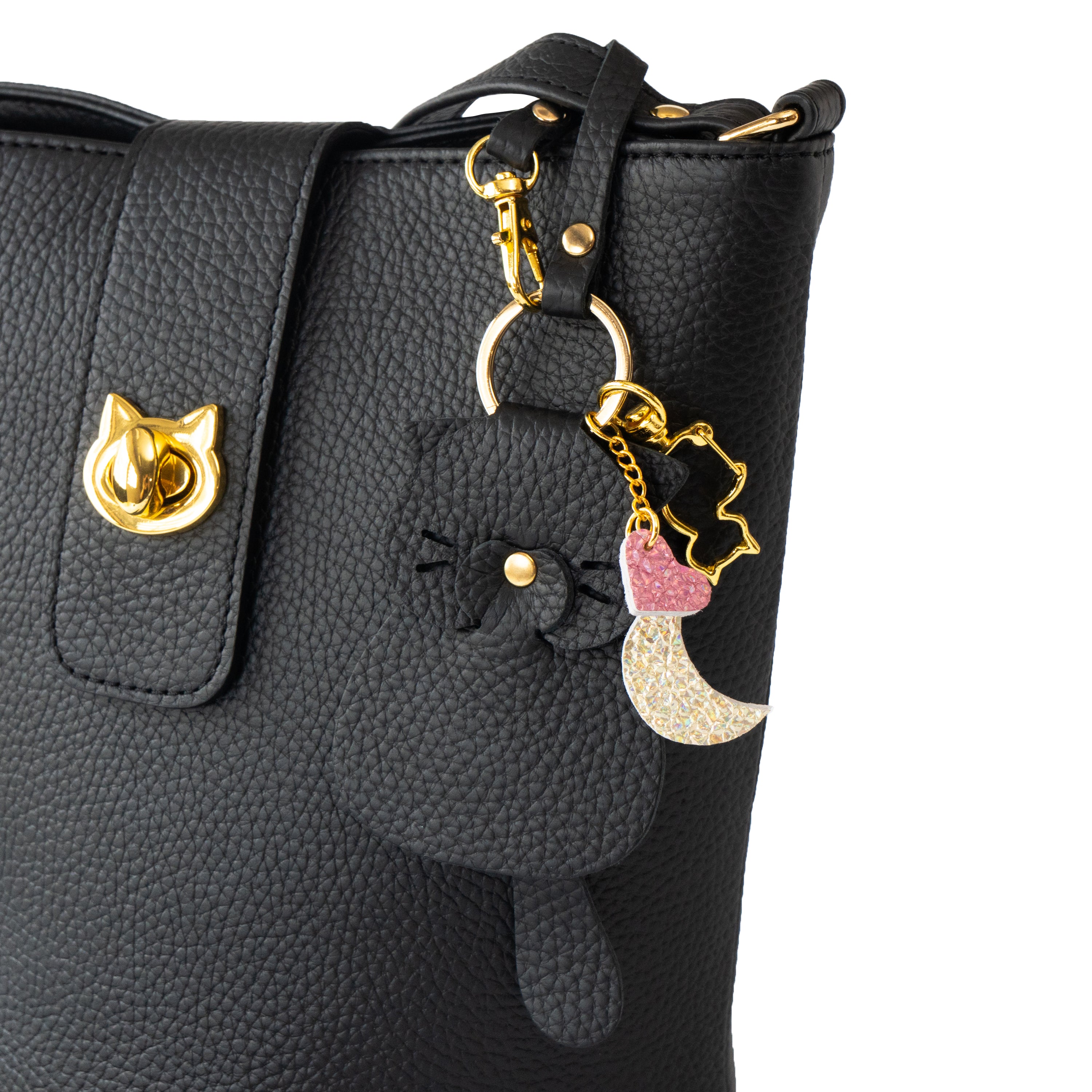 [Renewal] Shoulder Bag PAW Cuir-moucheté / Black