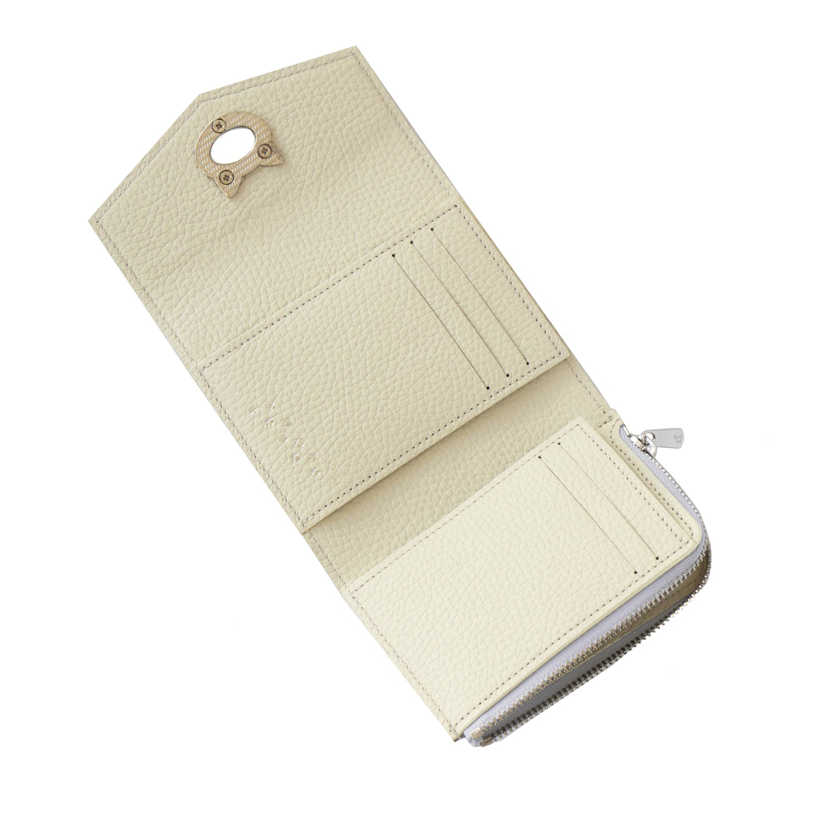 [Resale on Friday, November 22nd] Handy Wallet - Nyapera Grande Prism Leather / Aurora Silver