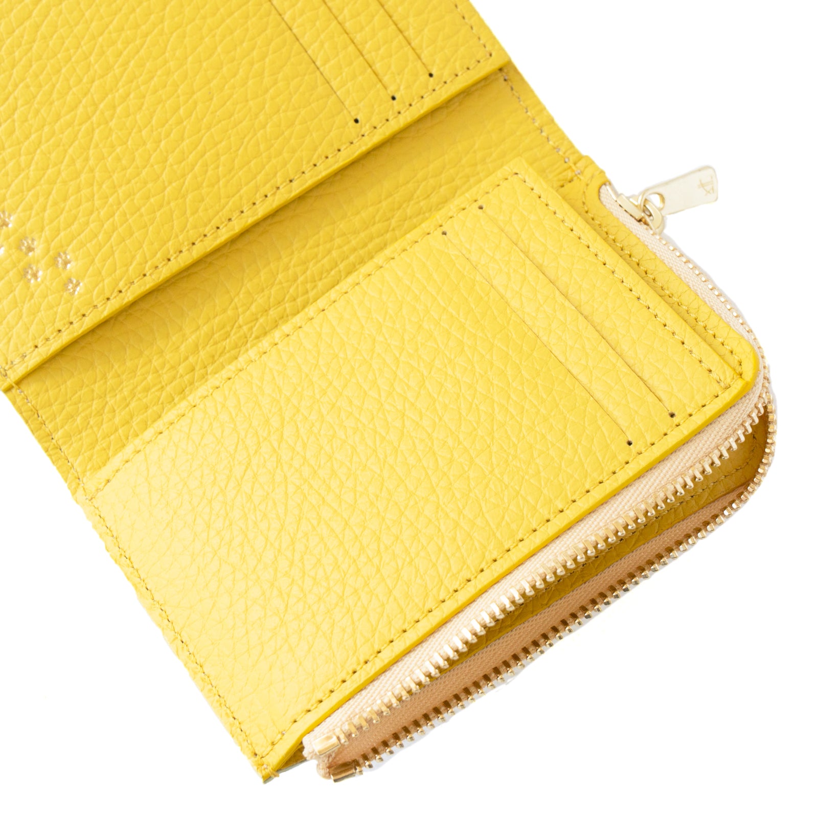 [Resale on Friday, November 22nd] Handy Wallet - Nyapera Grande Prism Leather / Aurora Yellow