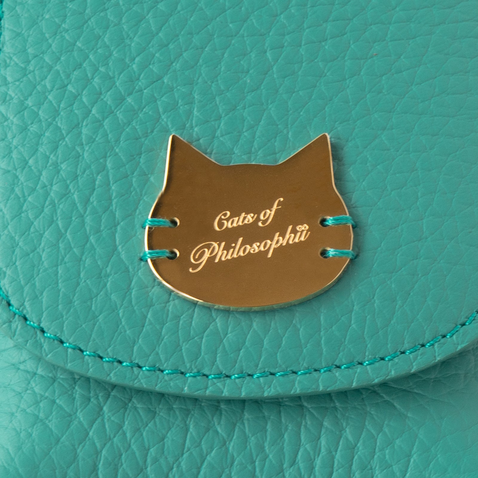 【10/22(火) 1日限定・受注販売 】CATリップケース(3本タイプ)  キュイール・マッシュ  /  ターコイズ