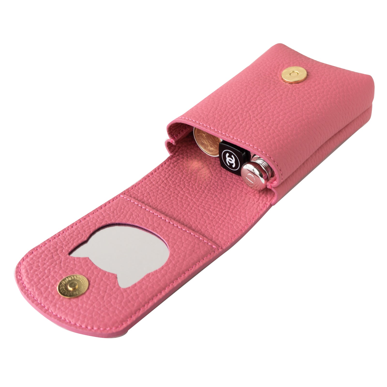 [10/22 (Tue) 1-day limited pre-order sale] CAT lip case (3-piece type) Cuir Mache / Cherry Pink