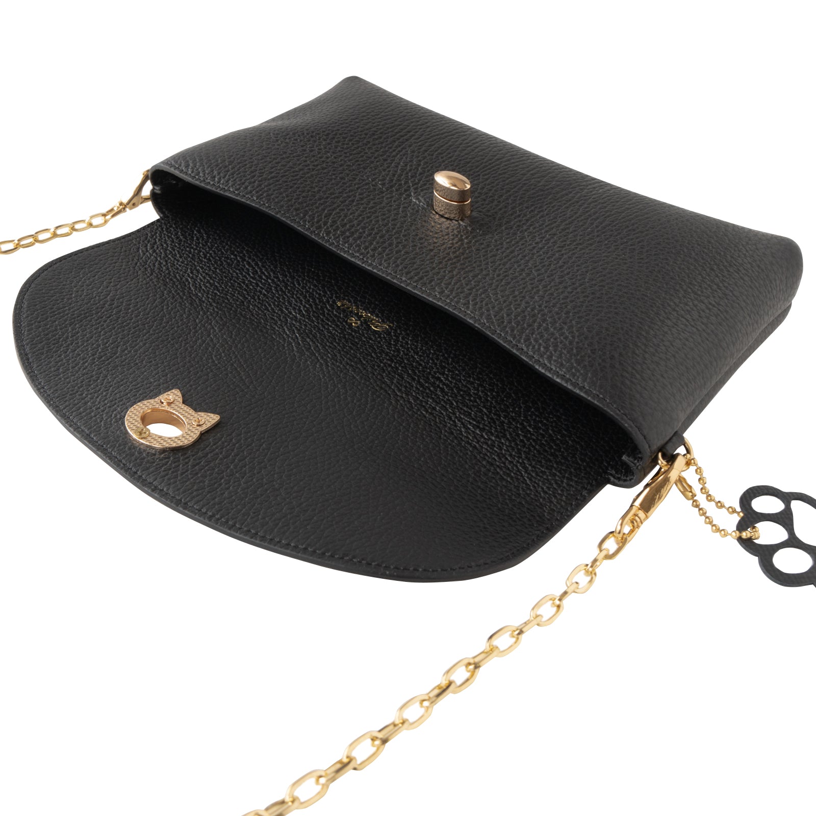 [10/8 (Tue) One-day only, pre-order sale] Furnya Pochette Cuir Mache / Black