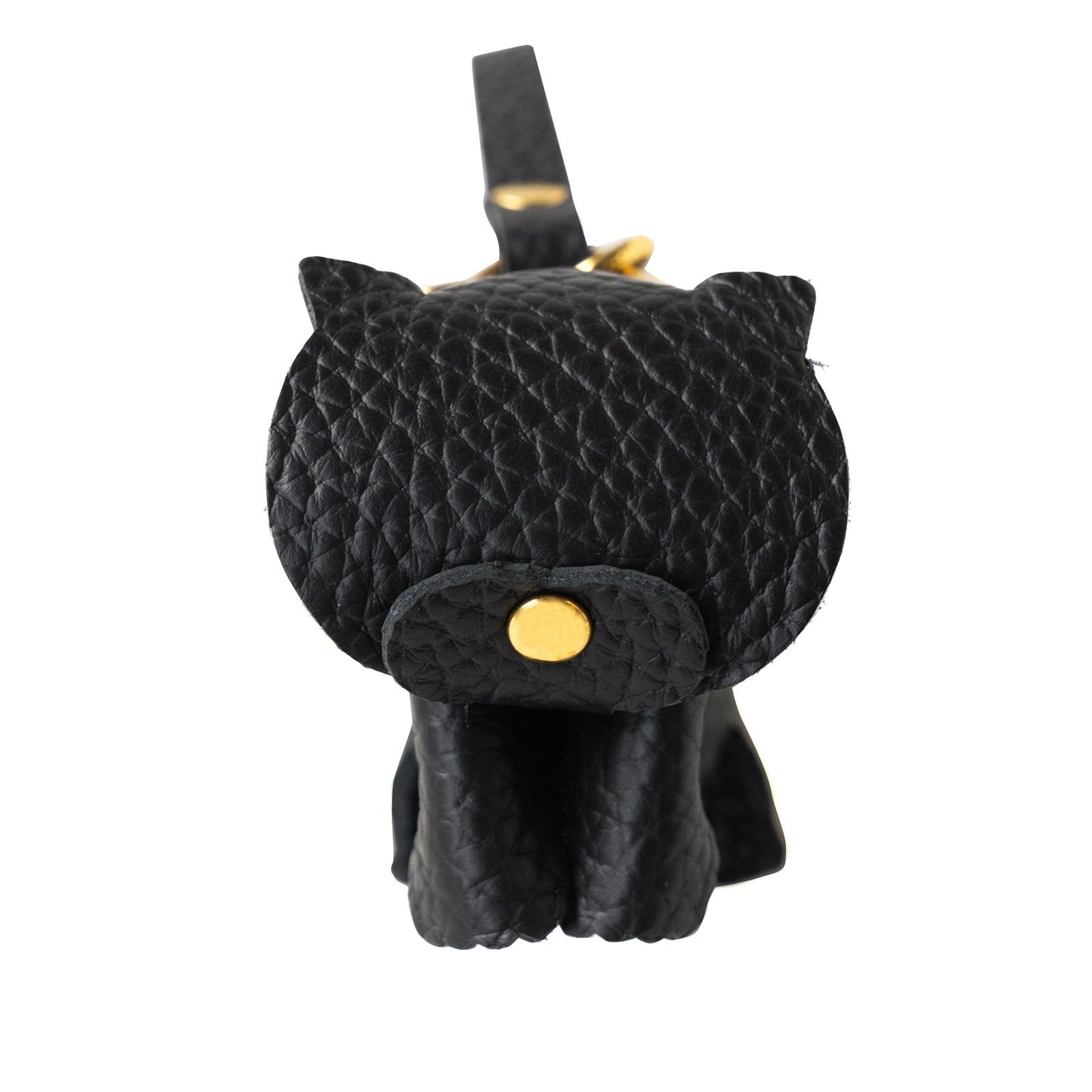 【9/7(日)22:00～ 26時間限定販売】スタンディングにゃんチャーム    キュイール・マッシュ  /   ブラック