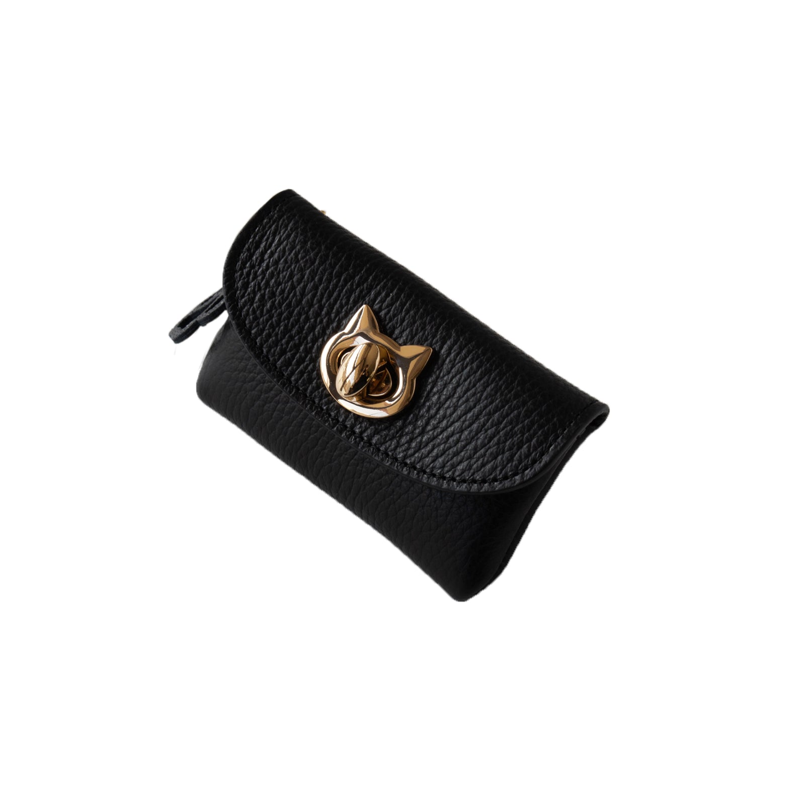 [10/8 (Tue) One-day only, pre-order sale] Flap Wallet Furnya Mini Cuir Mash / Black